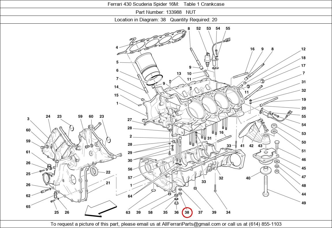 Ferrari Part 133988