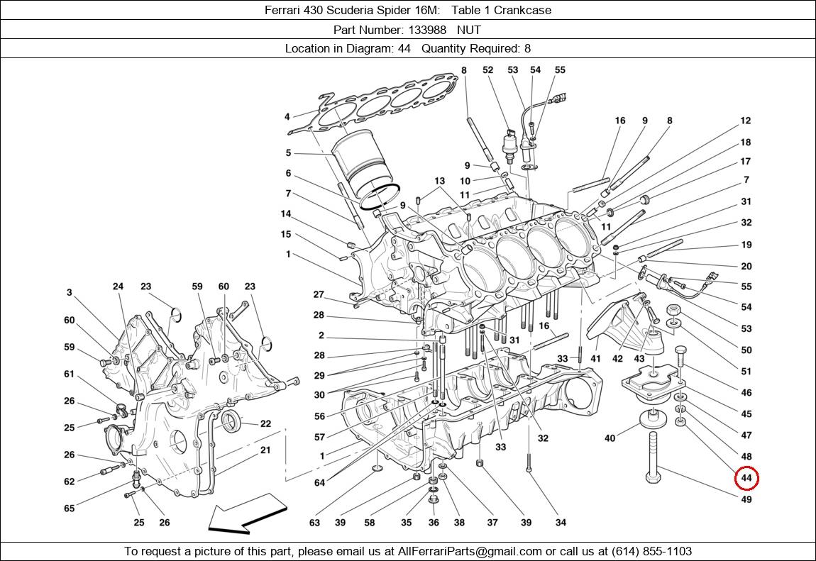 Ferrari Part 133988