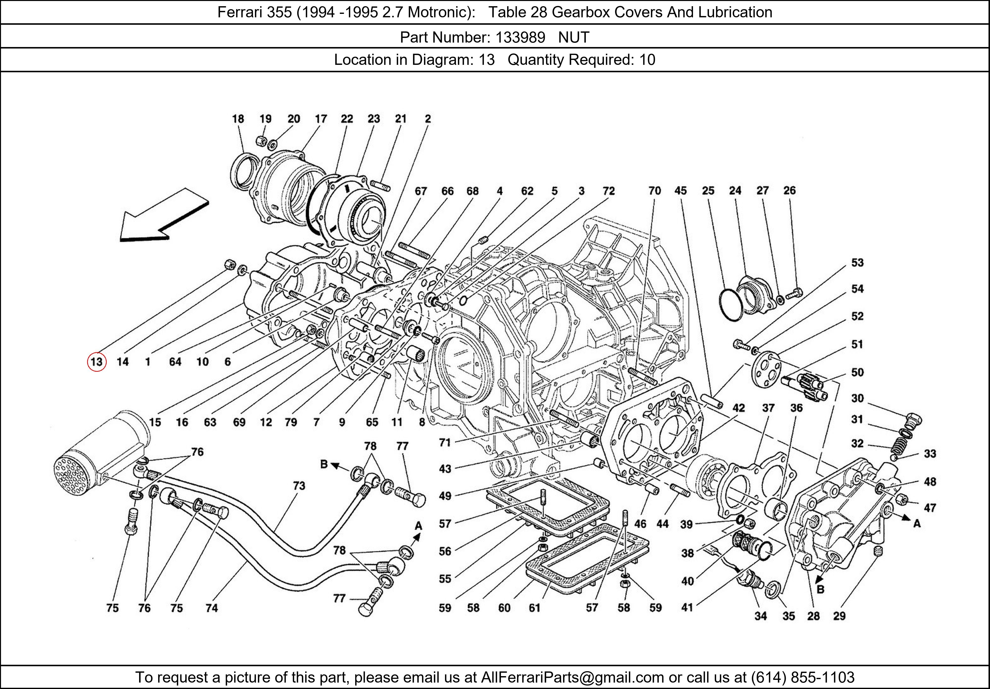 Ferrari Part 133989