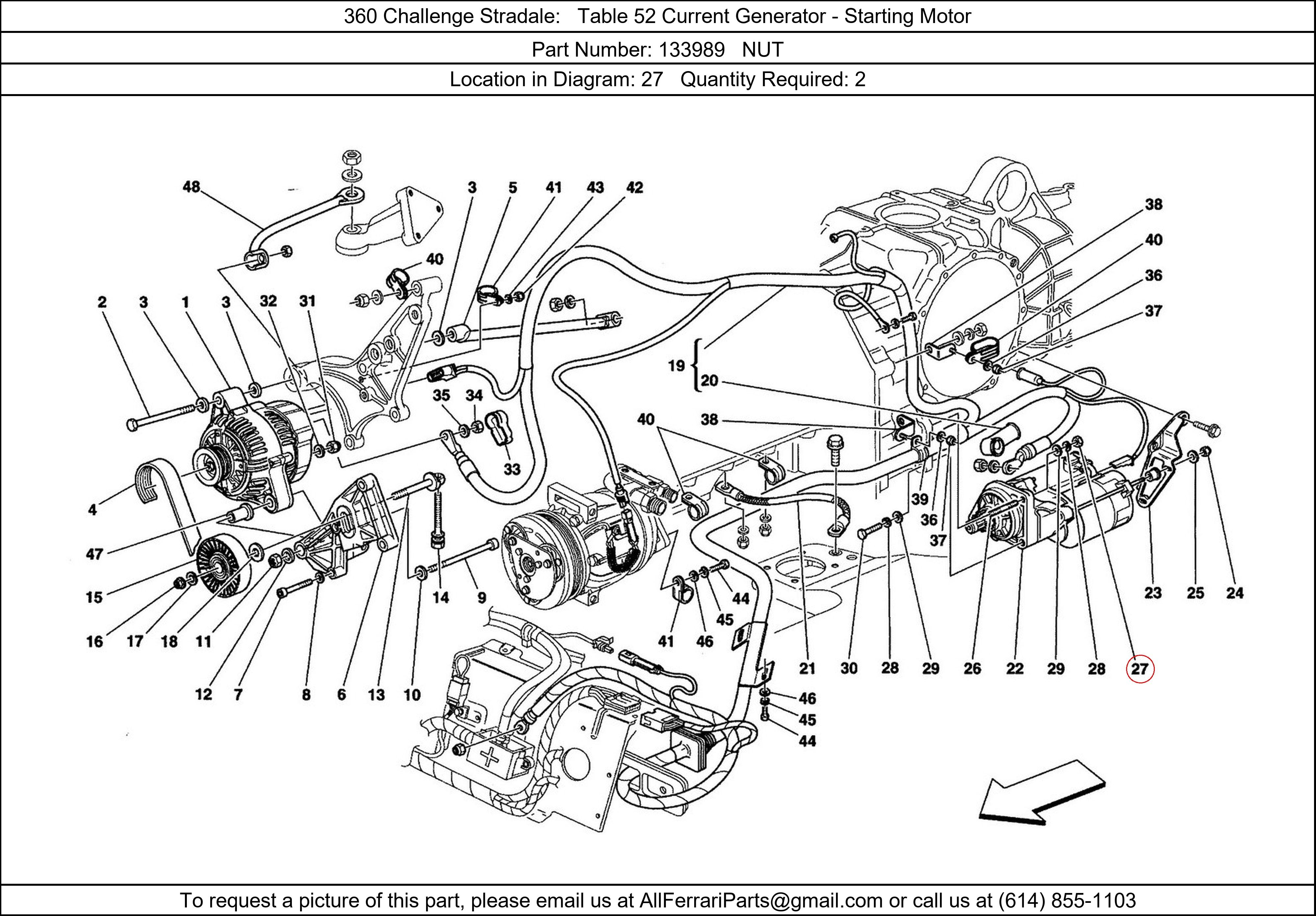 Ferrari Part 133989