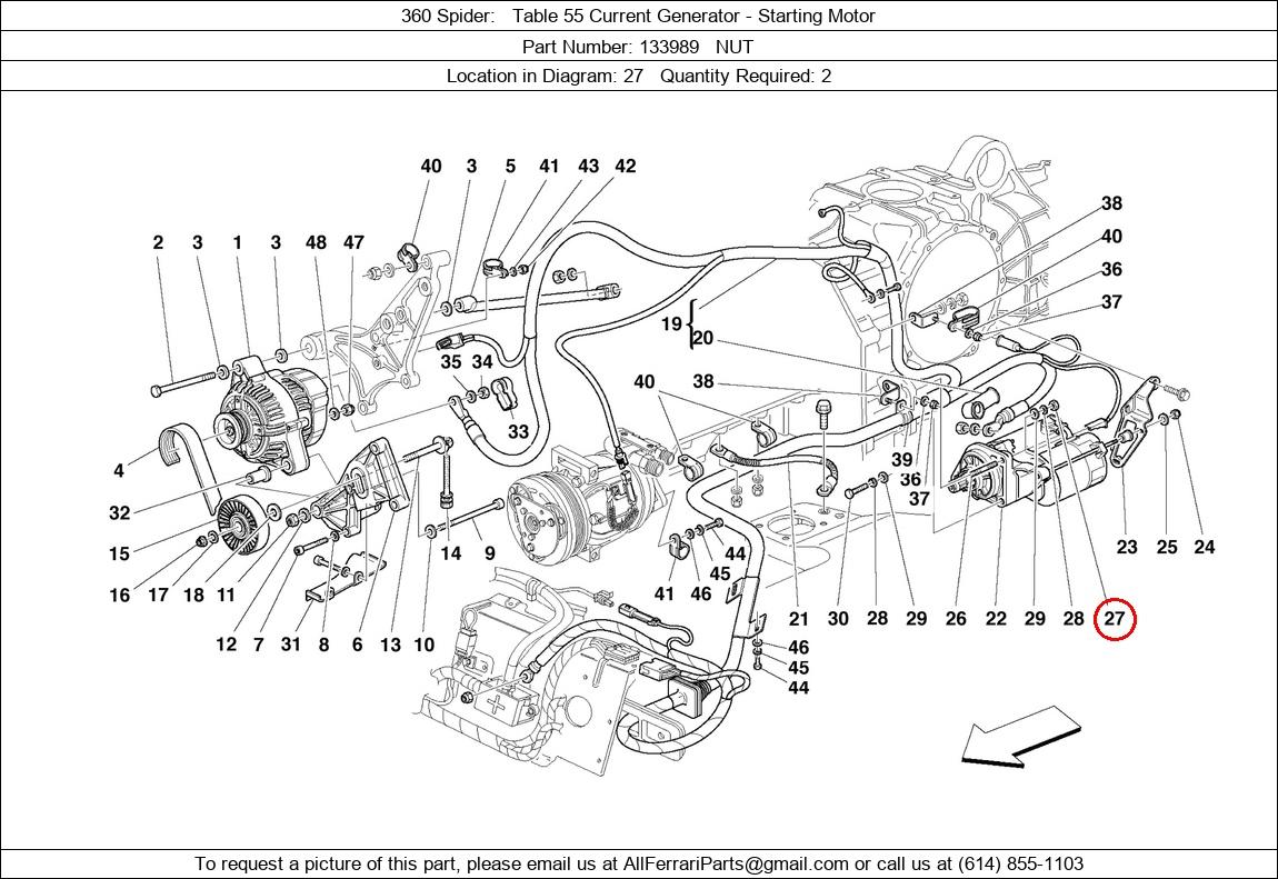 Ferrari Part 133989