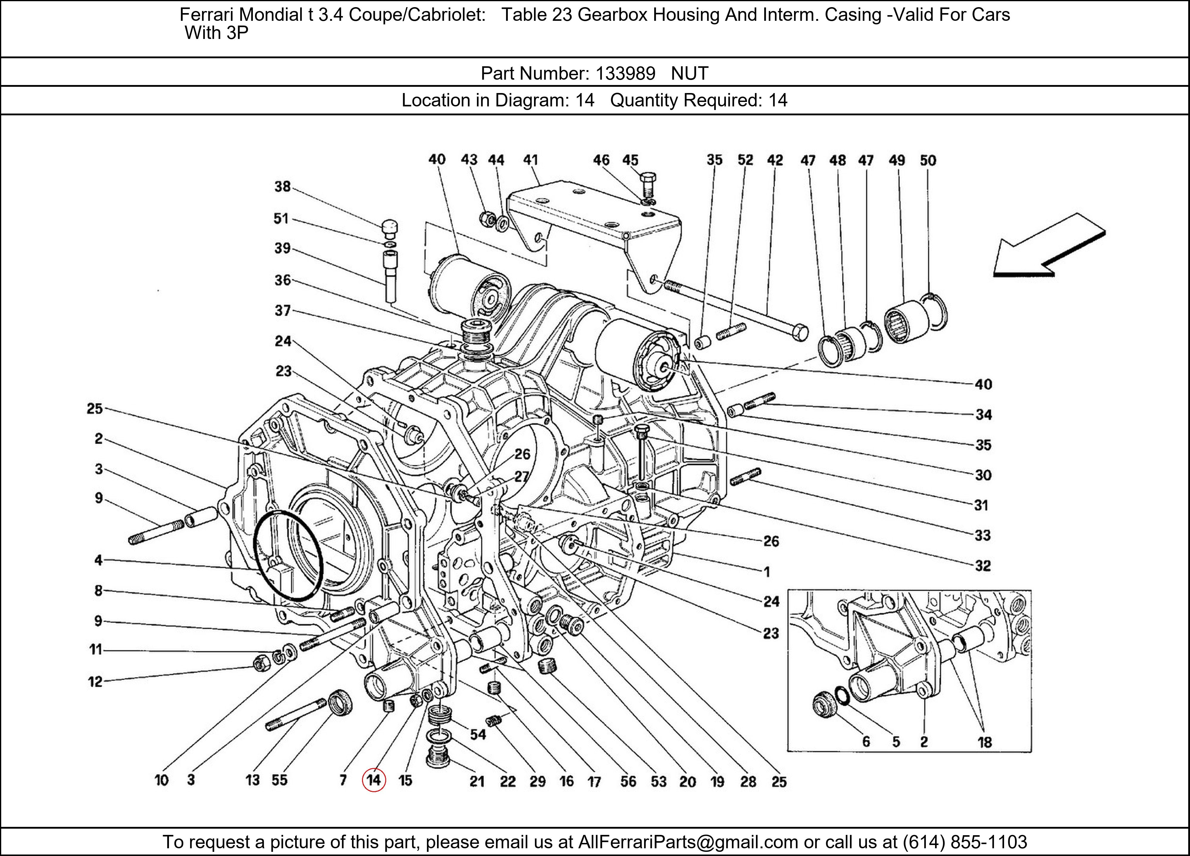 Ferrari Part 133989