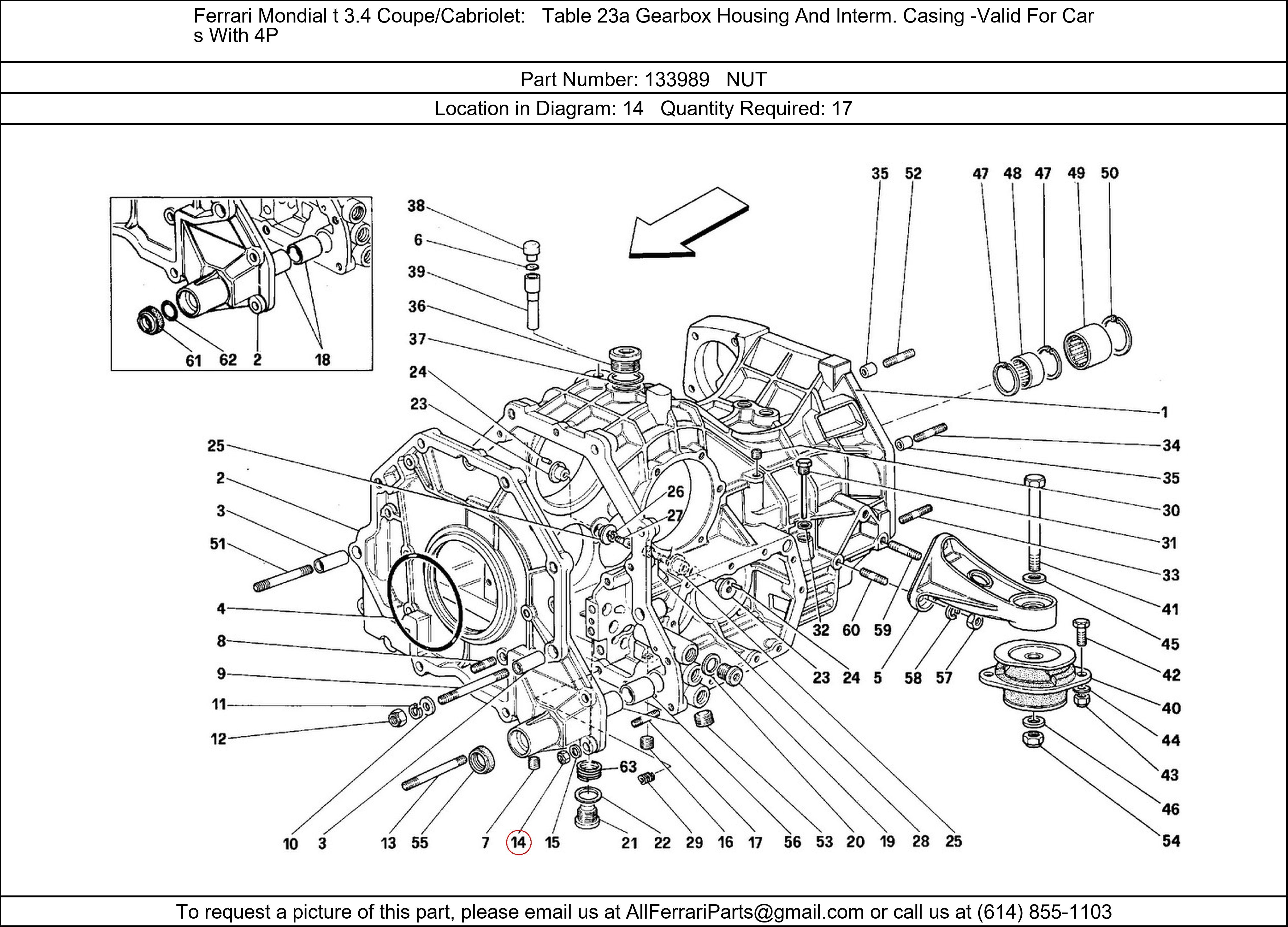 Ferrari Part 133989