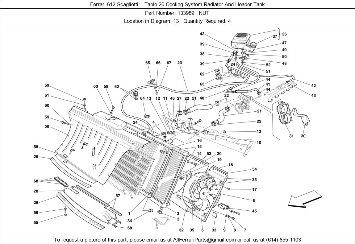 Ferrari Part 133989