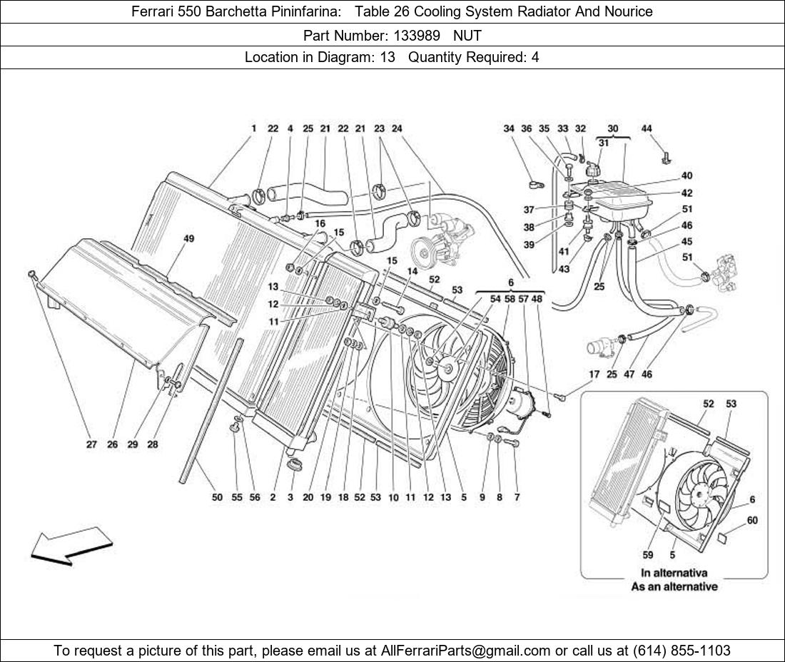 Ferrari Part 133989