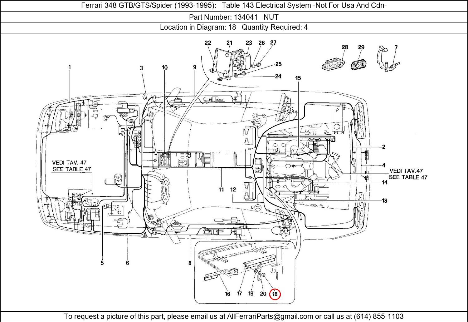 Ferrari Part 134041