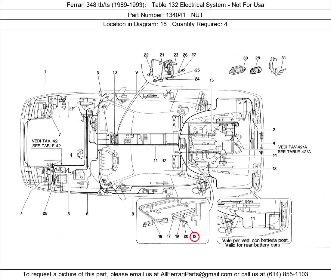 Ferrari Part 134041