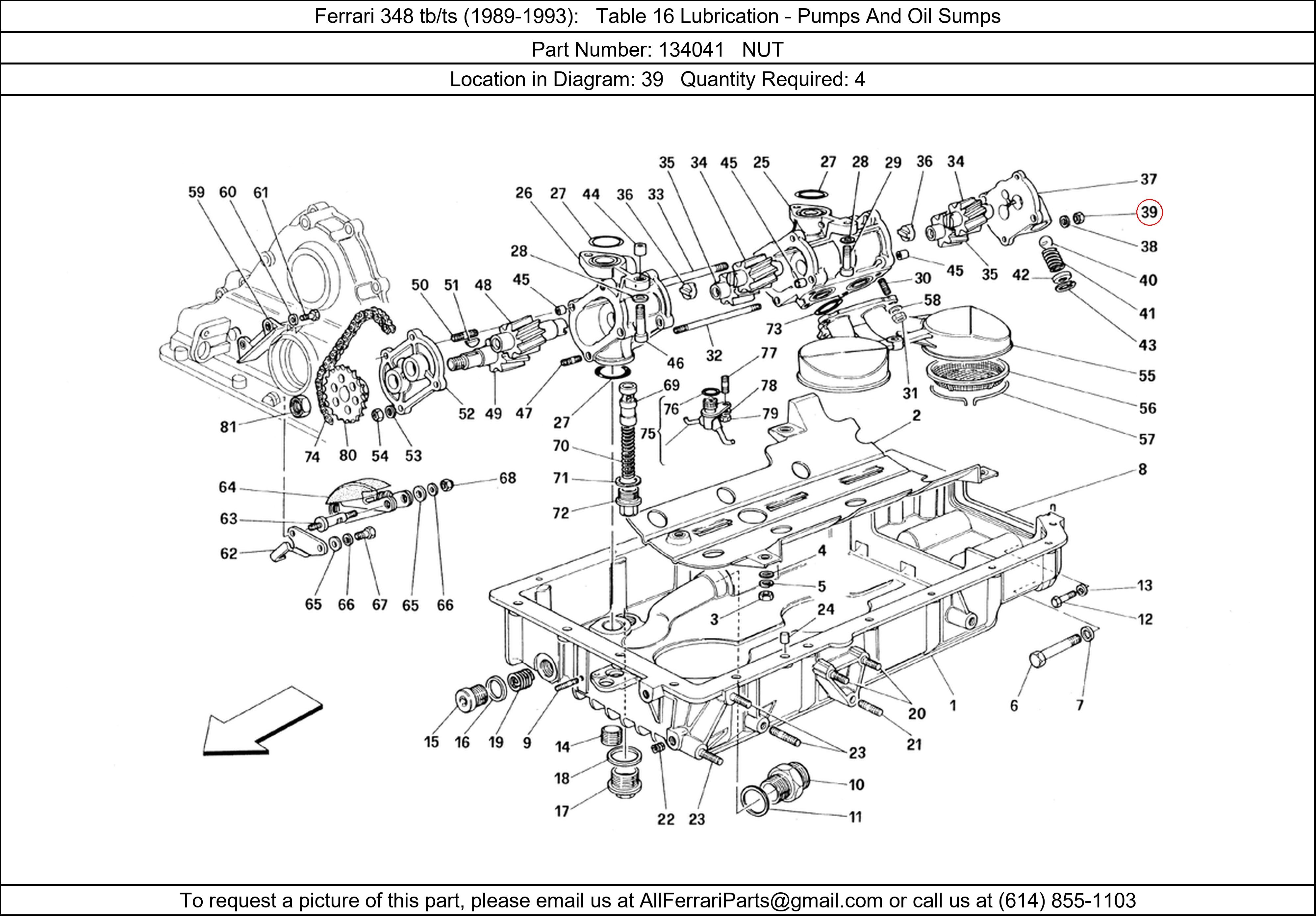 Ferrari Part 134041