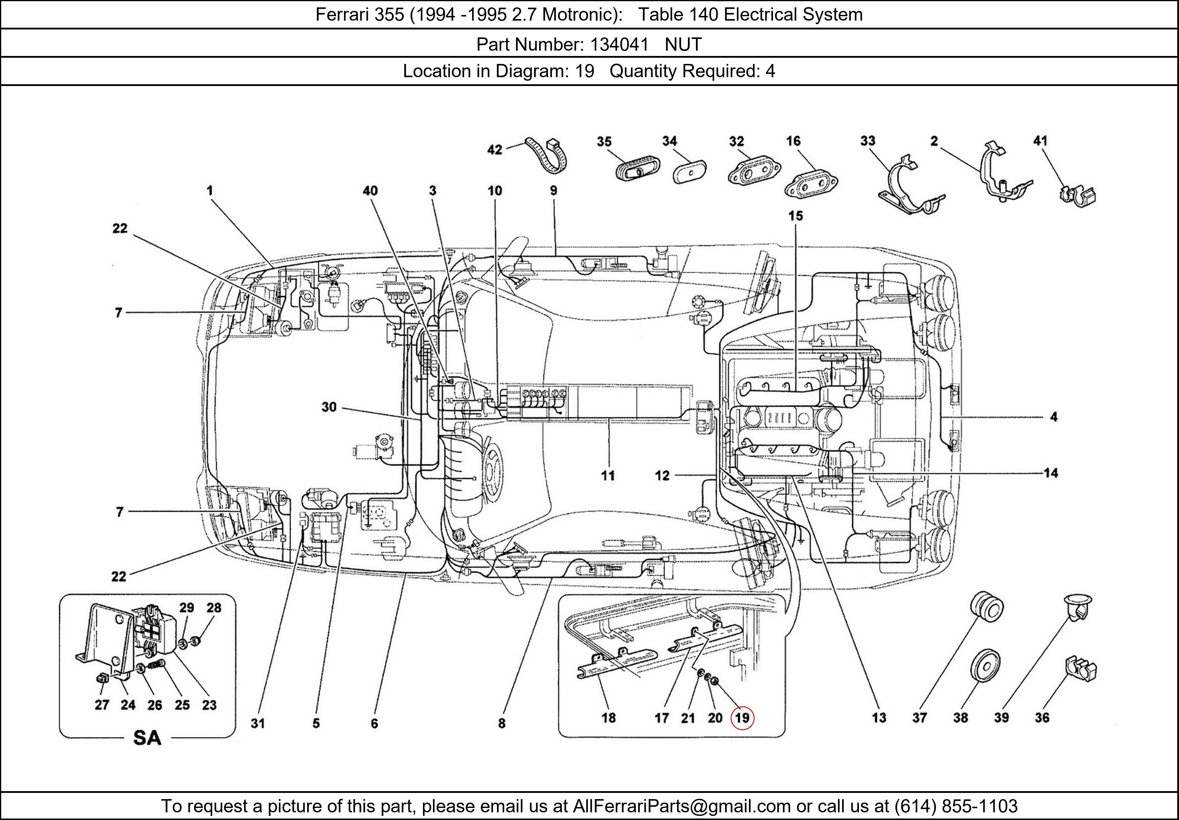 Ferrari Part 134041