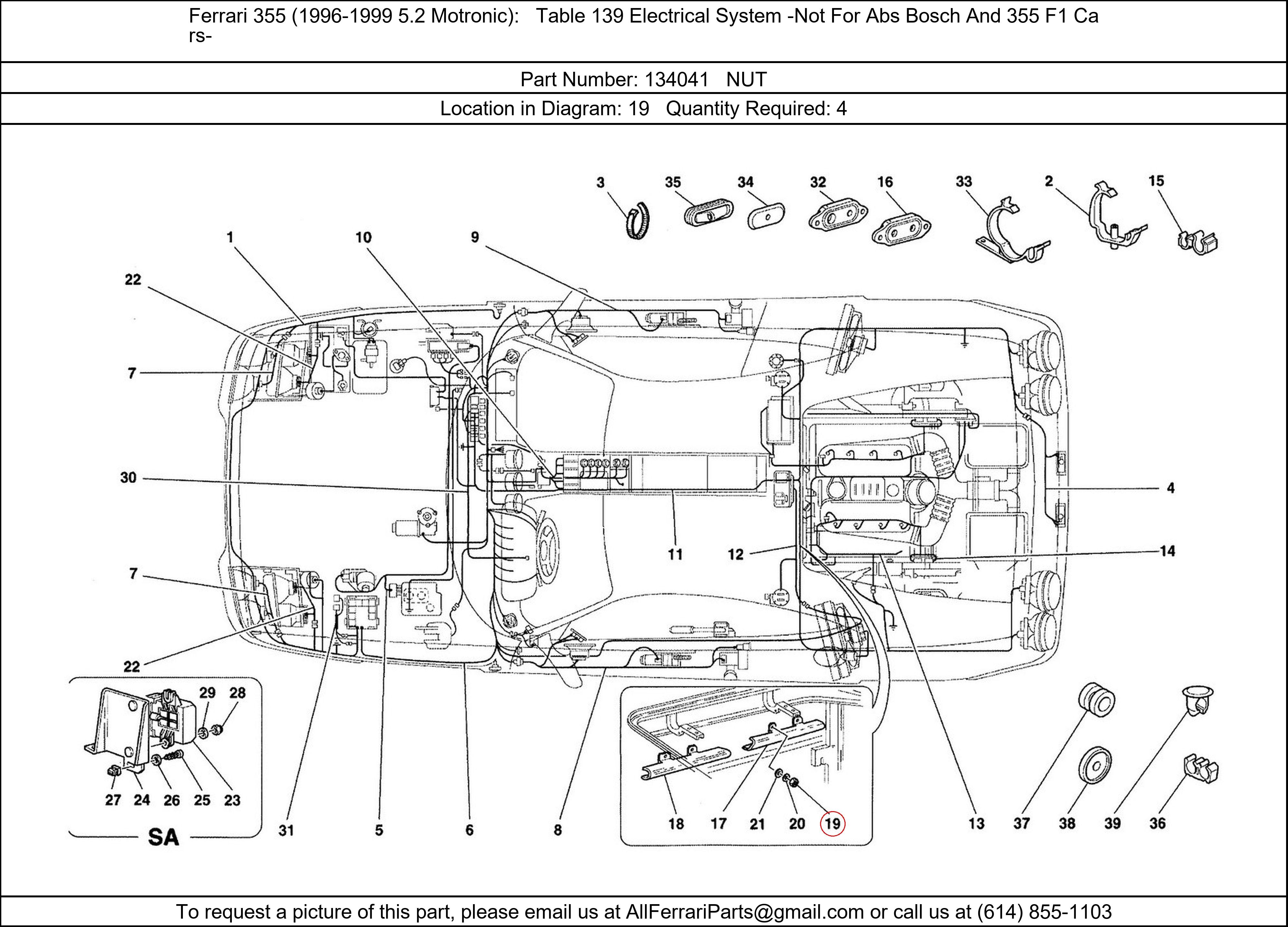 Ferrari Part 134041