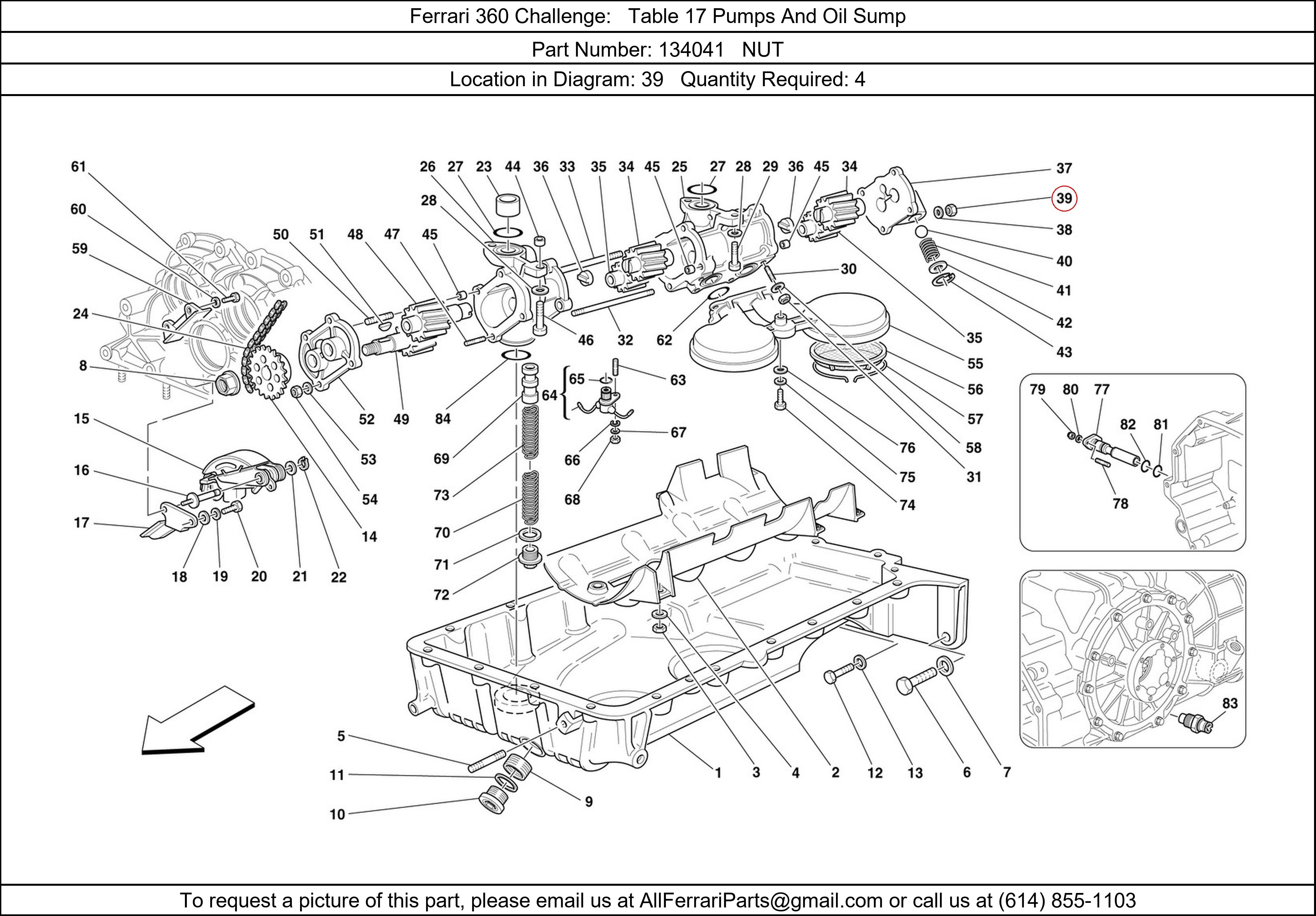 Ferrari Part 134041