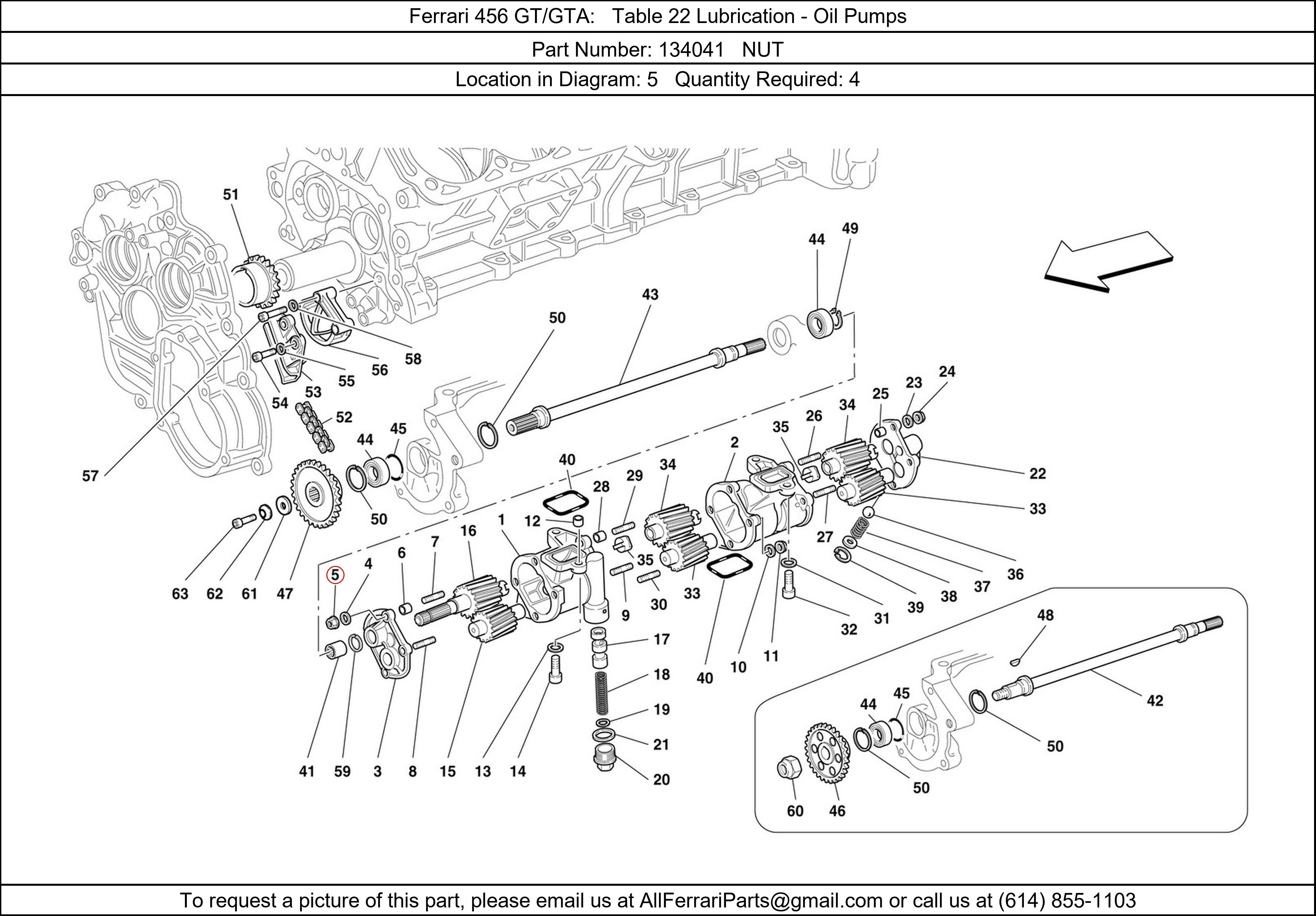 Ferrari Part 134041