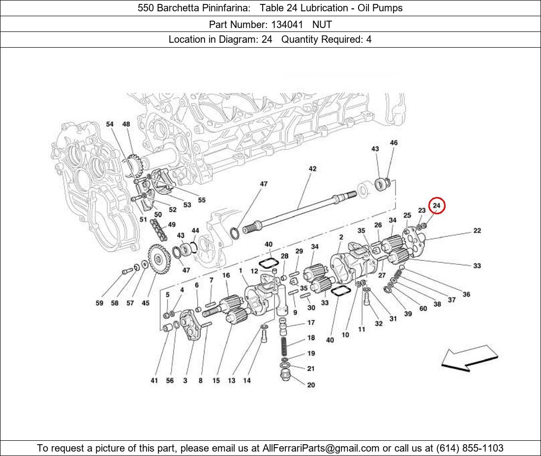 Ferrari Part 134041