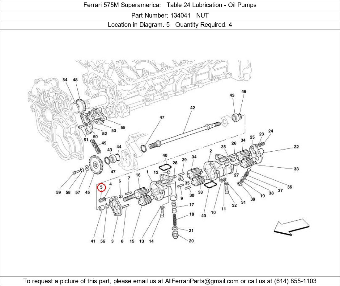 Ferrari Part 134041