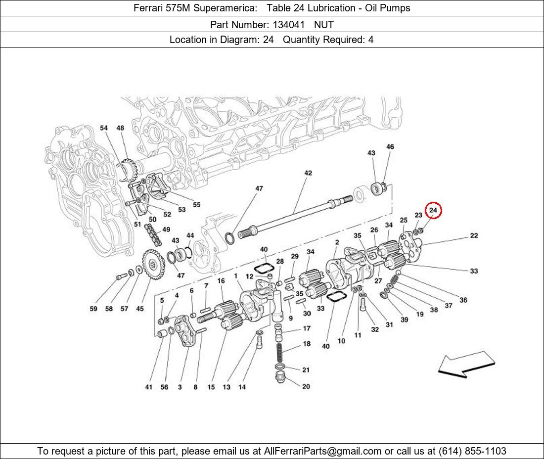 Ferrari Part 134041