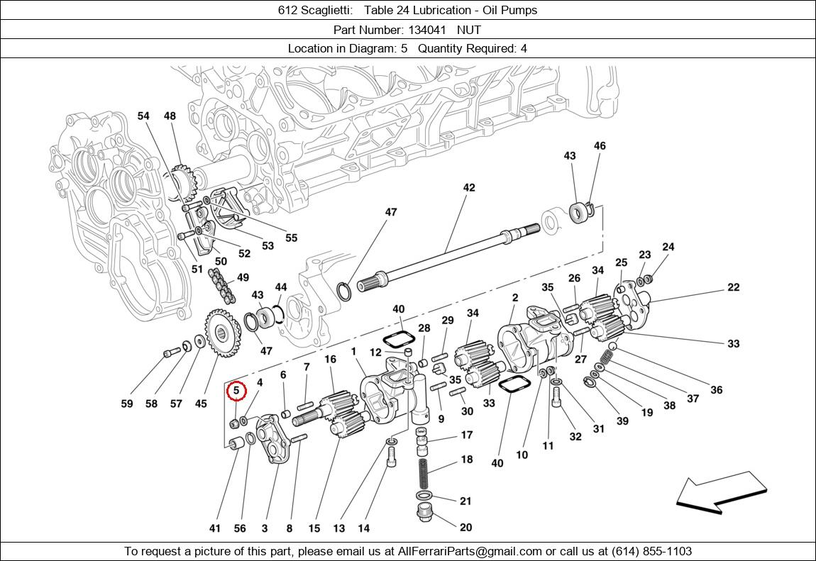 Ferrari Part 134041