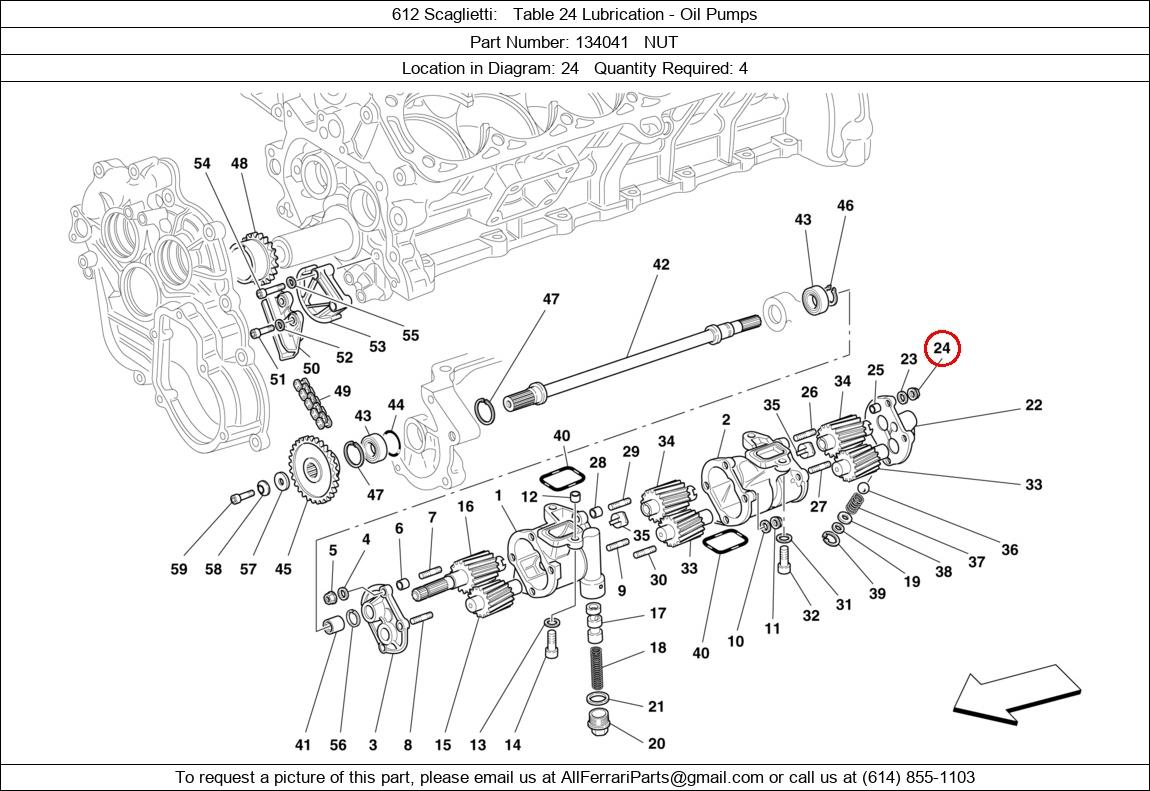 Ferrari Part 134041