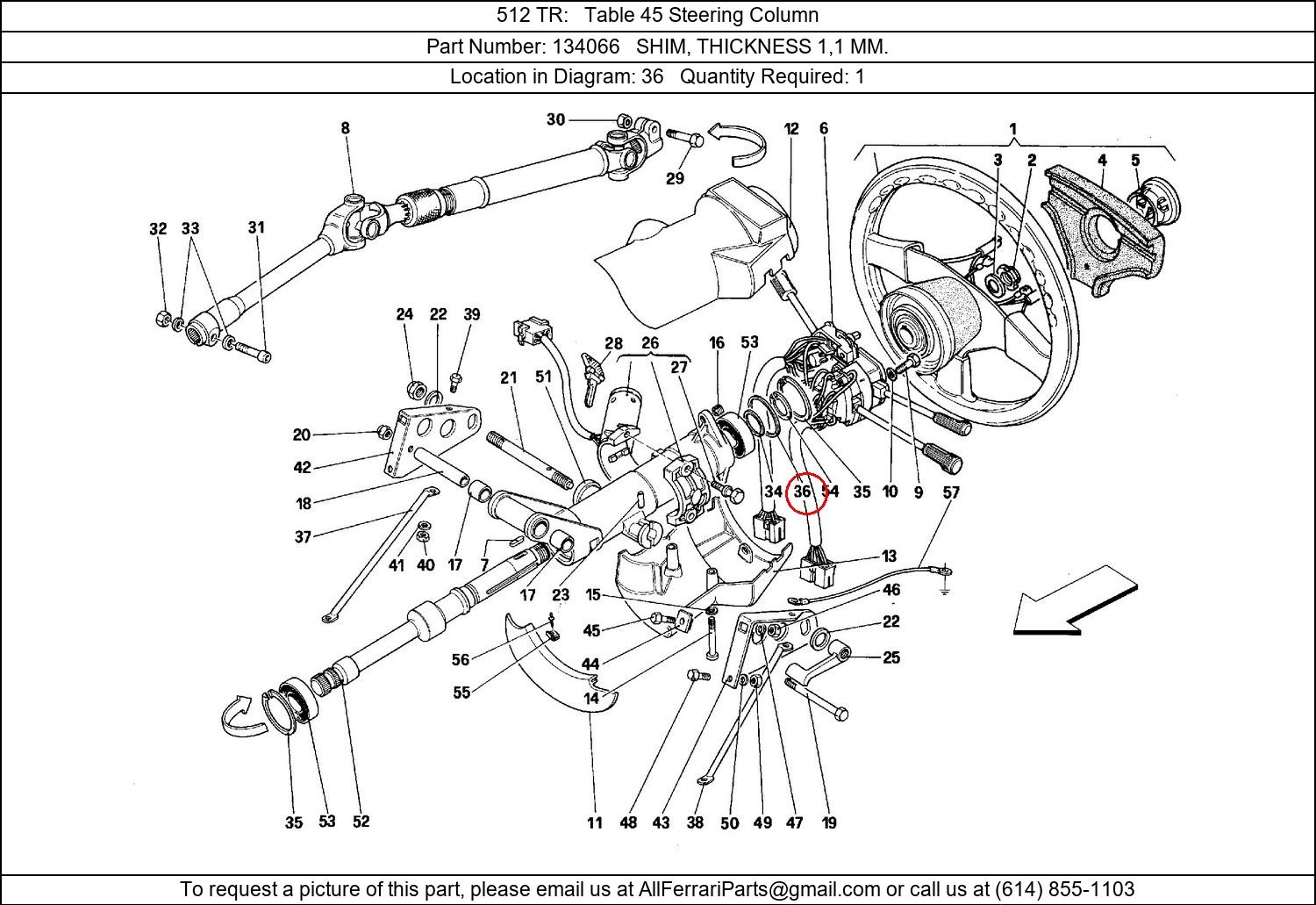 Ferrari Part 134066