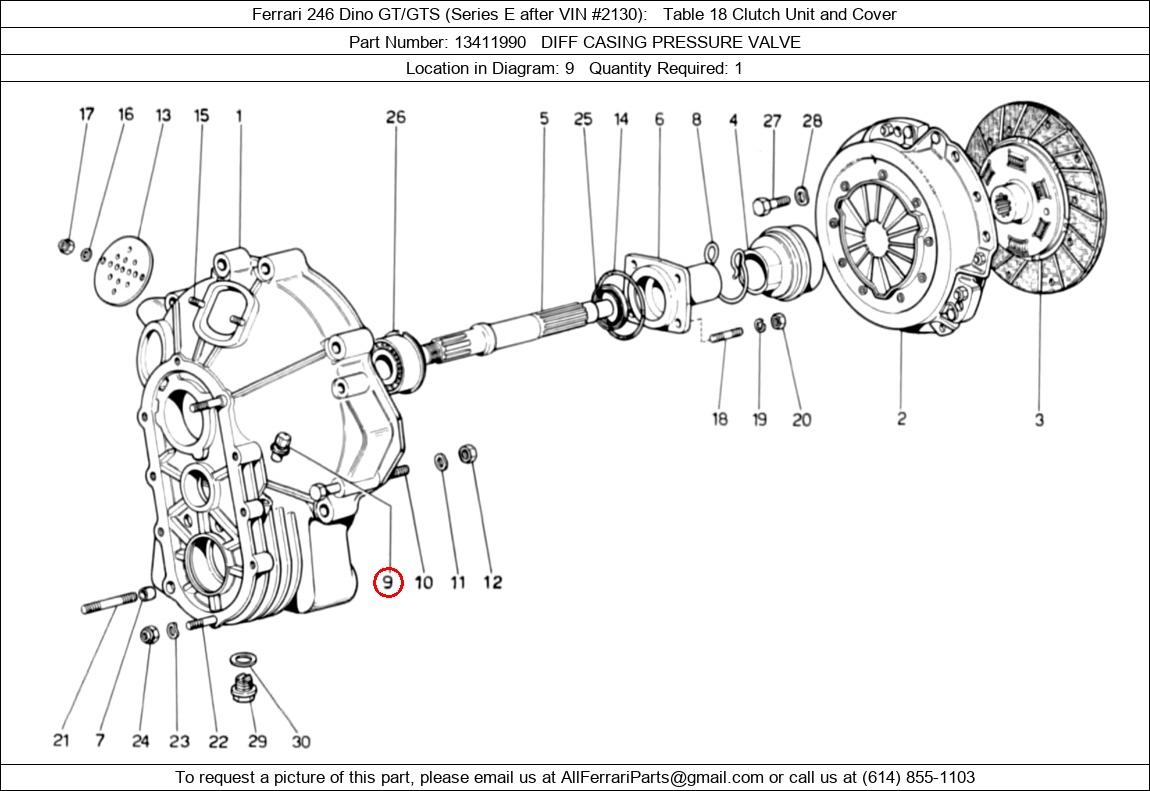 Ferrari Part 13411990