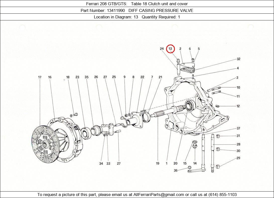 Ferrari Part 13411990