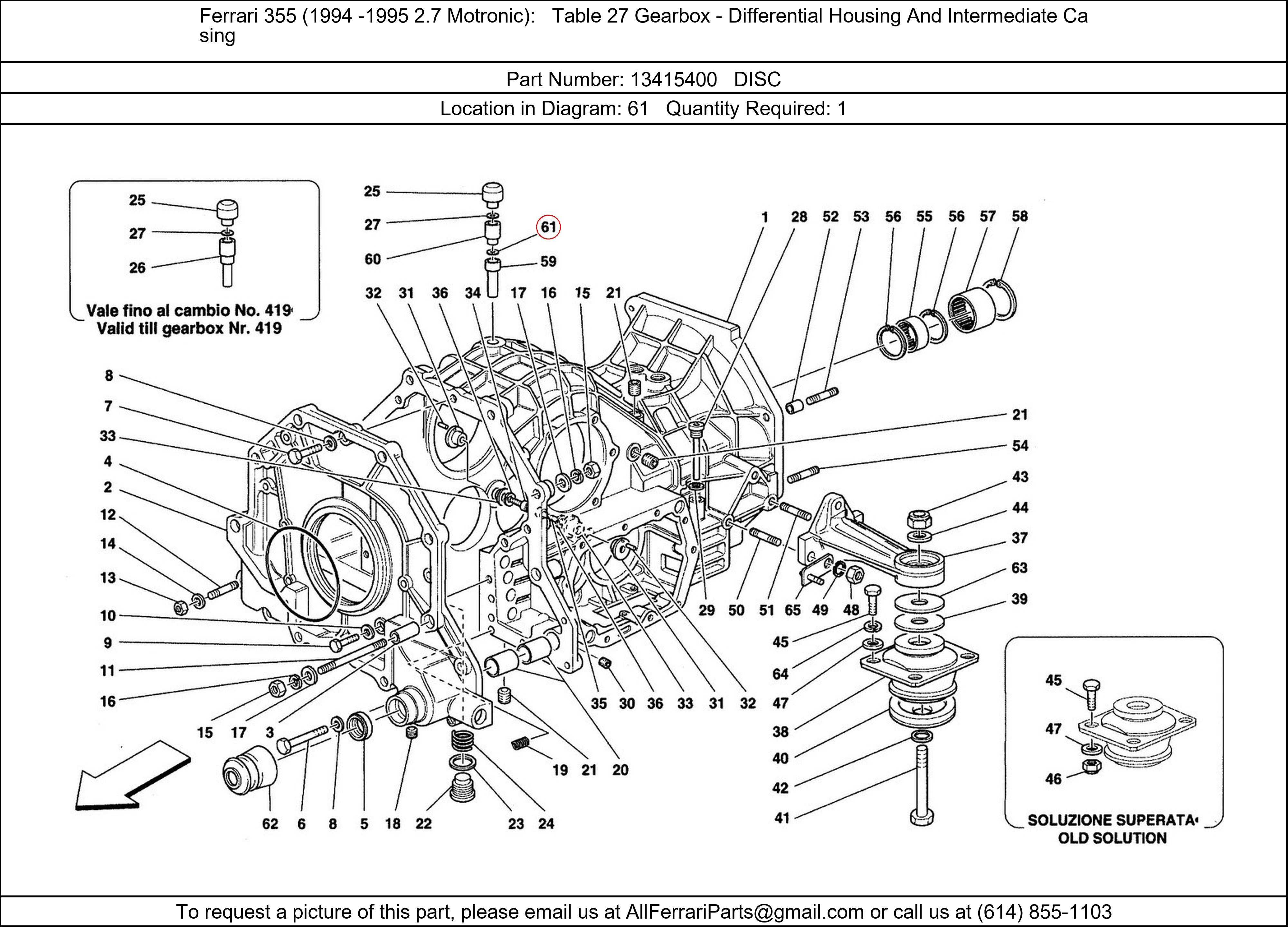 Ferrari Part 13415400