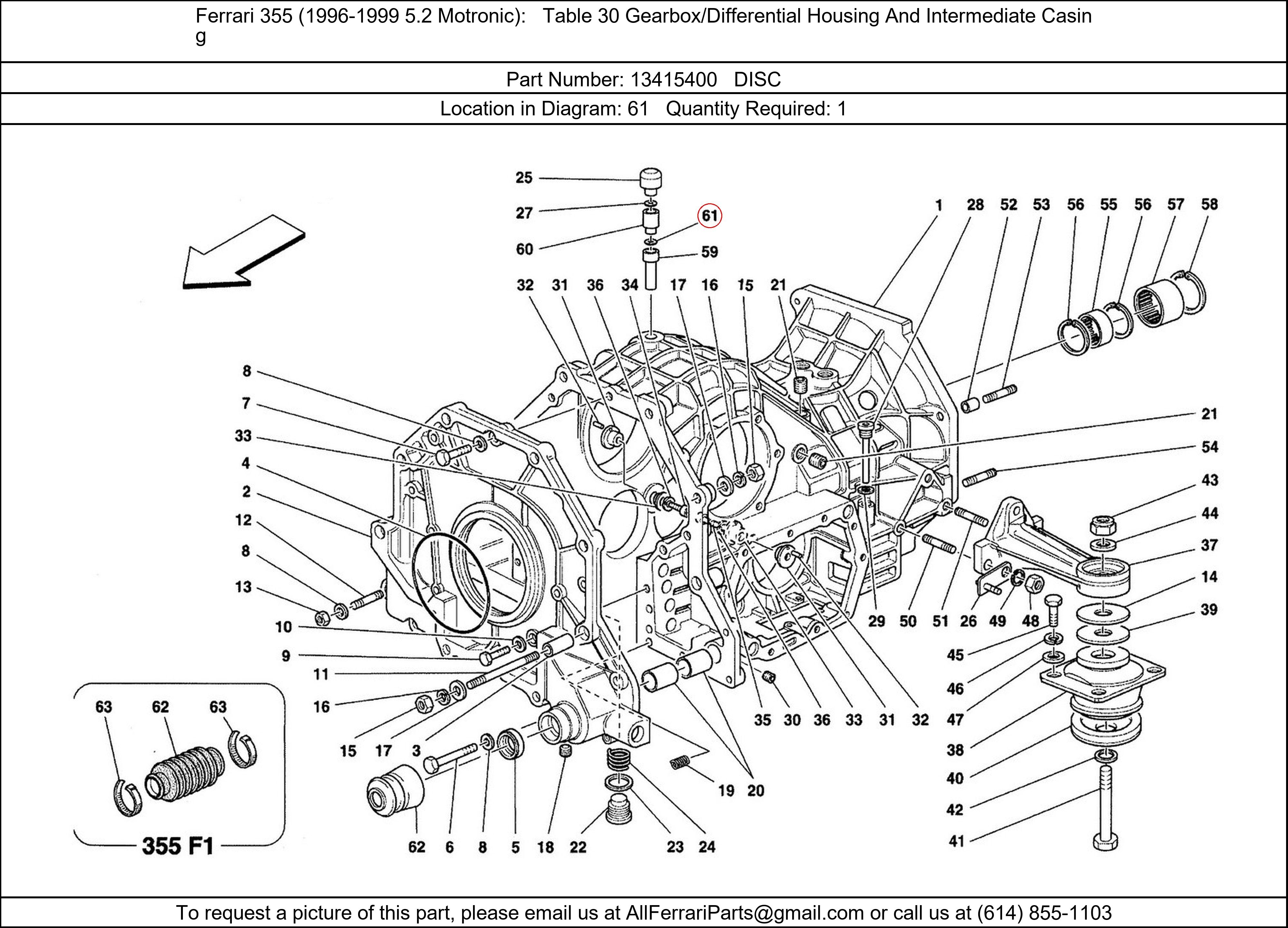 Ferrari Part 13415400