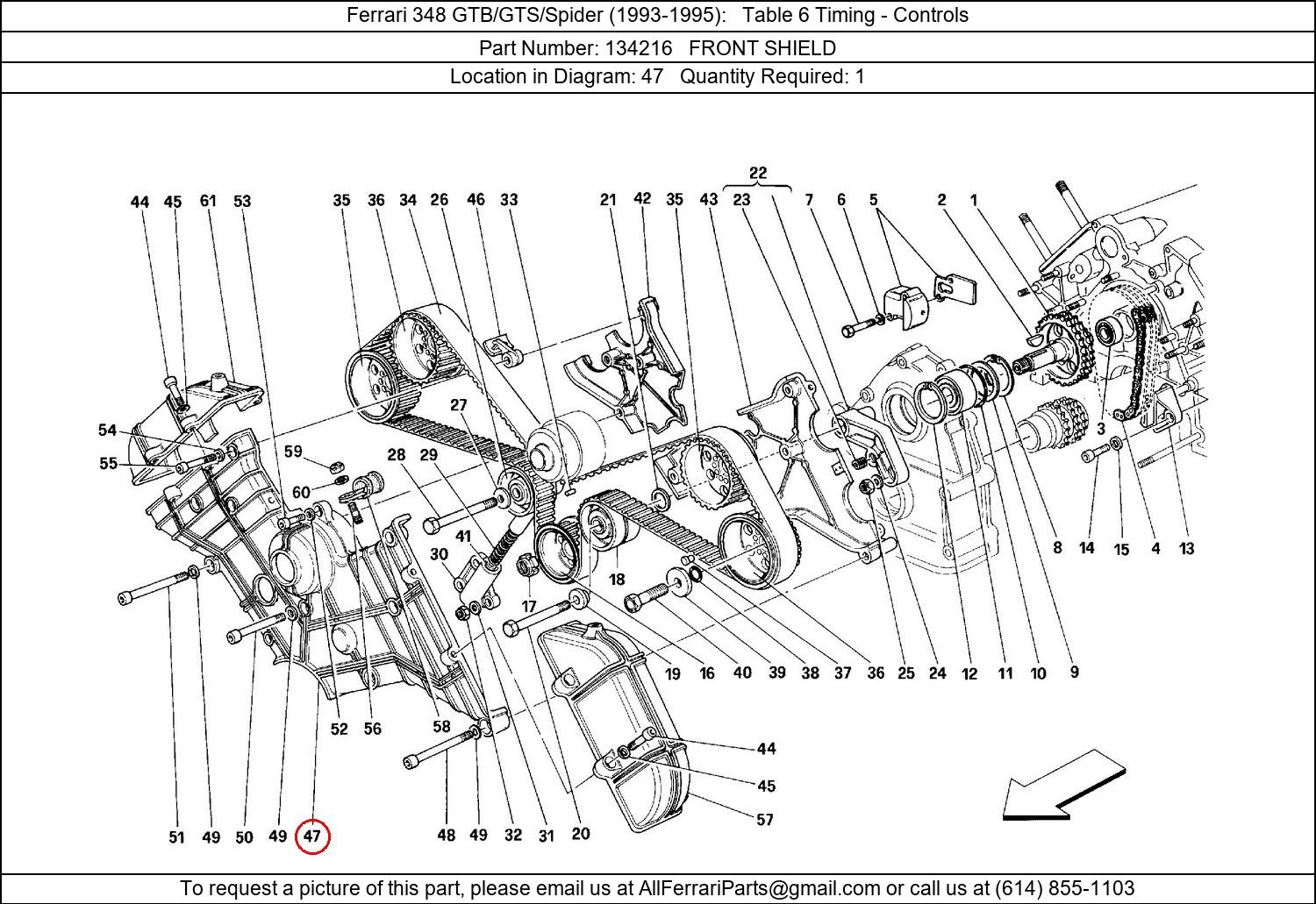 Ferrari Part 134216