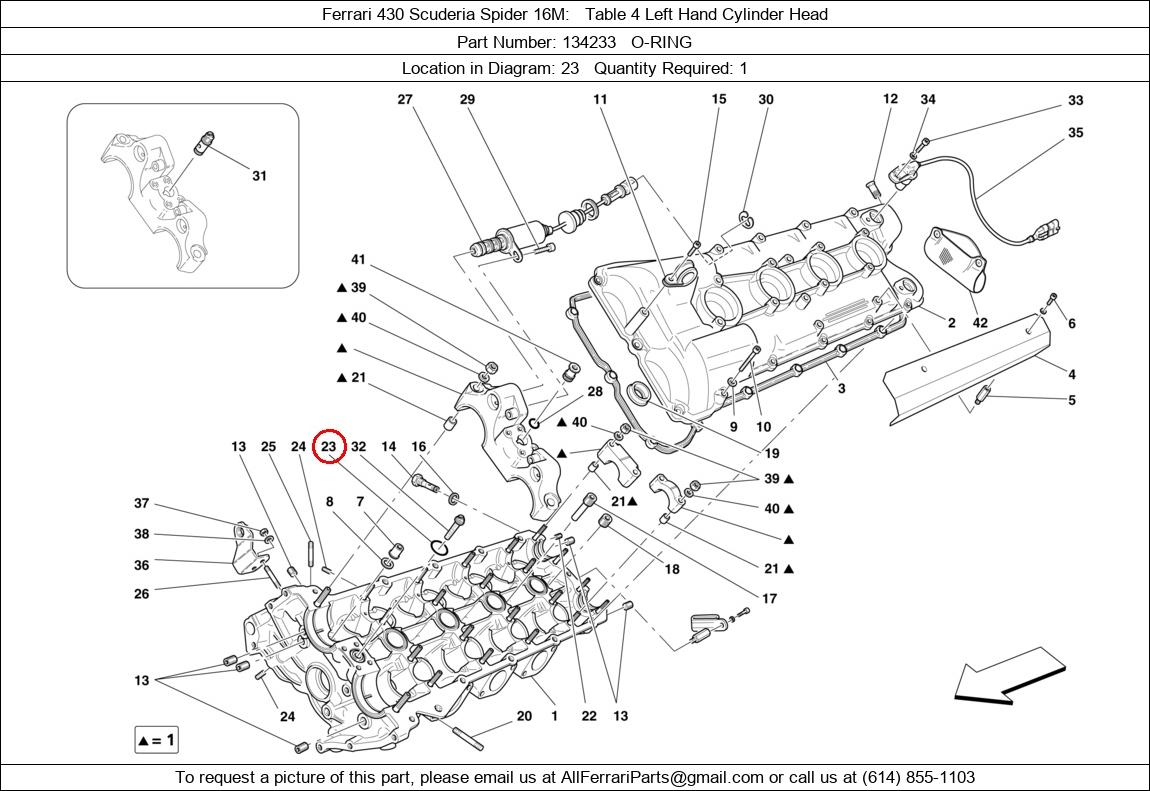 Ferrari Part 134233