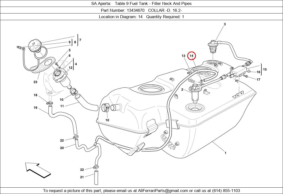 Ferrari Part 13434670