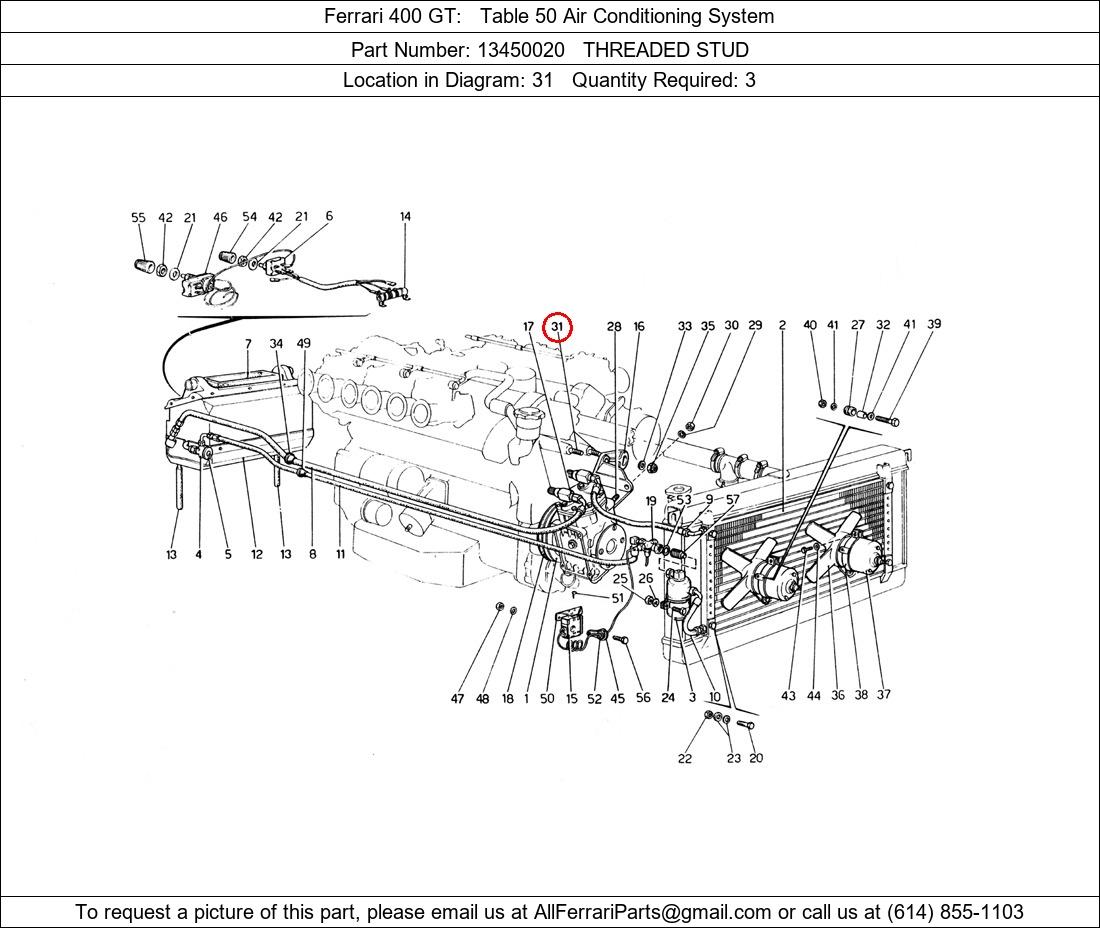 Ferrari Part 13450020