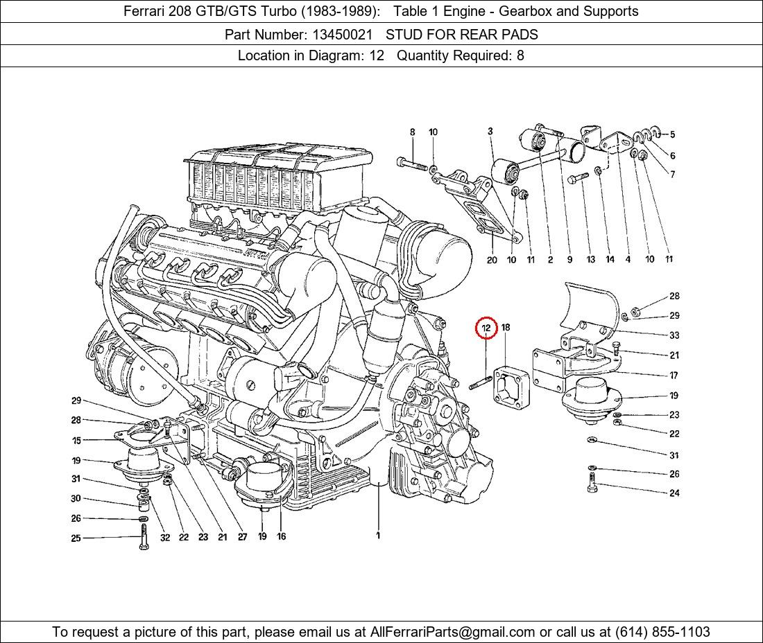 Ferrari Part 13450021