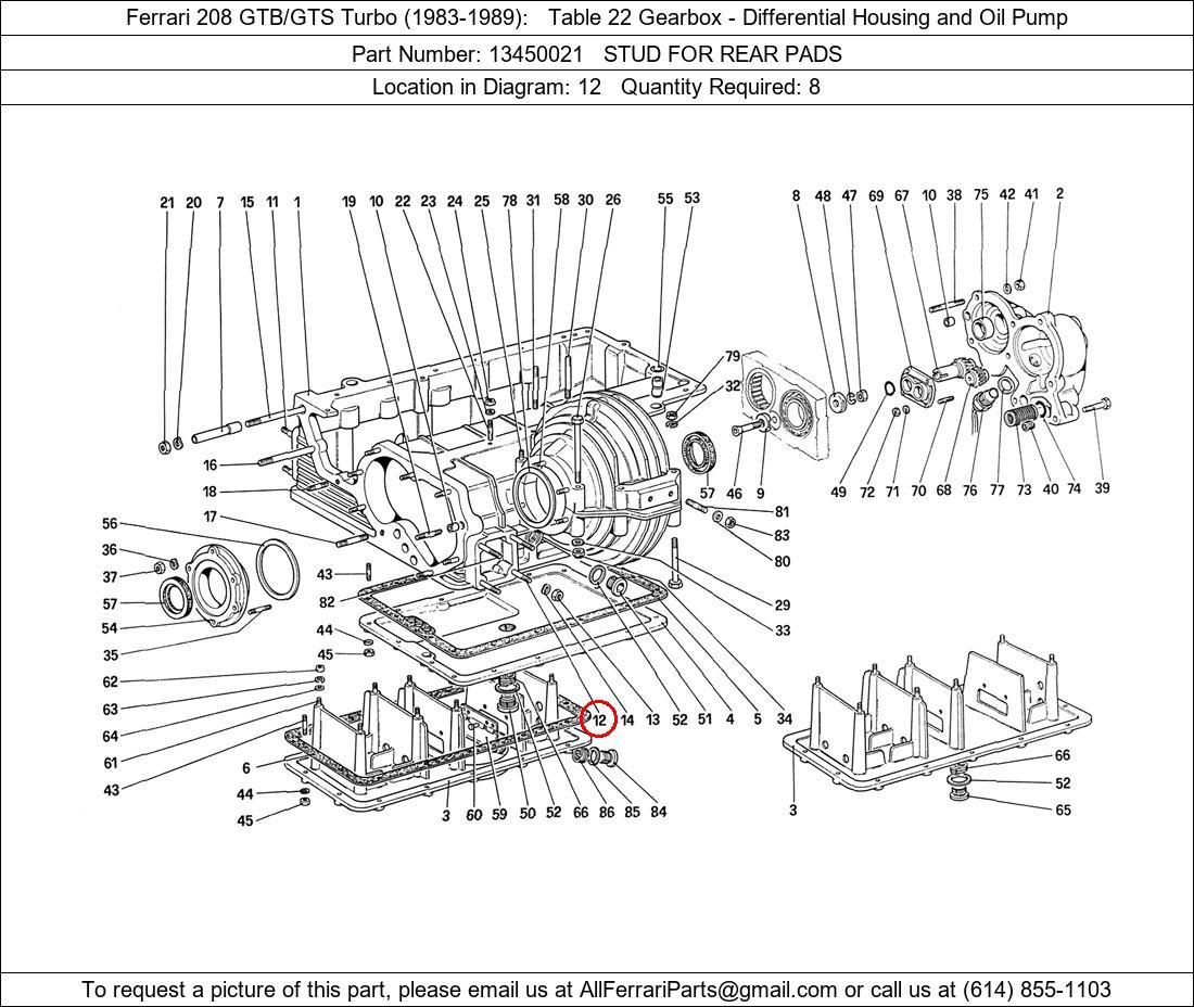 Ferrari Part 13450021