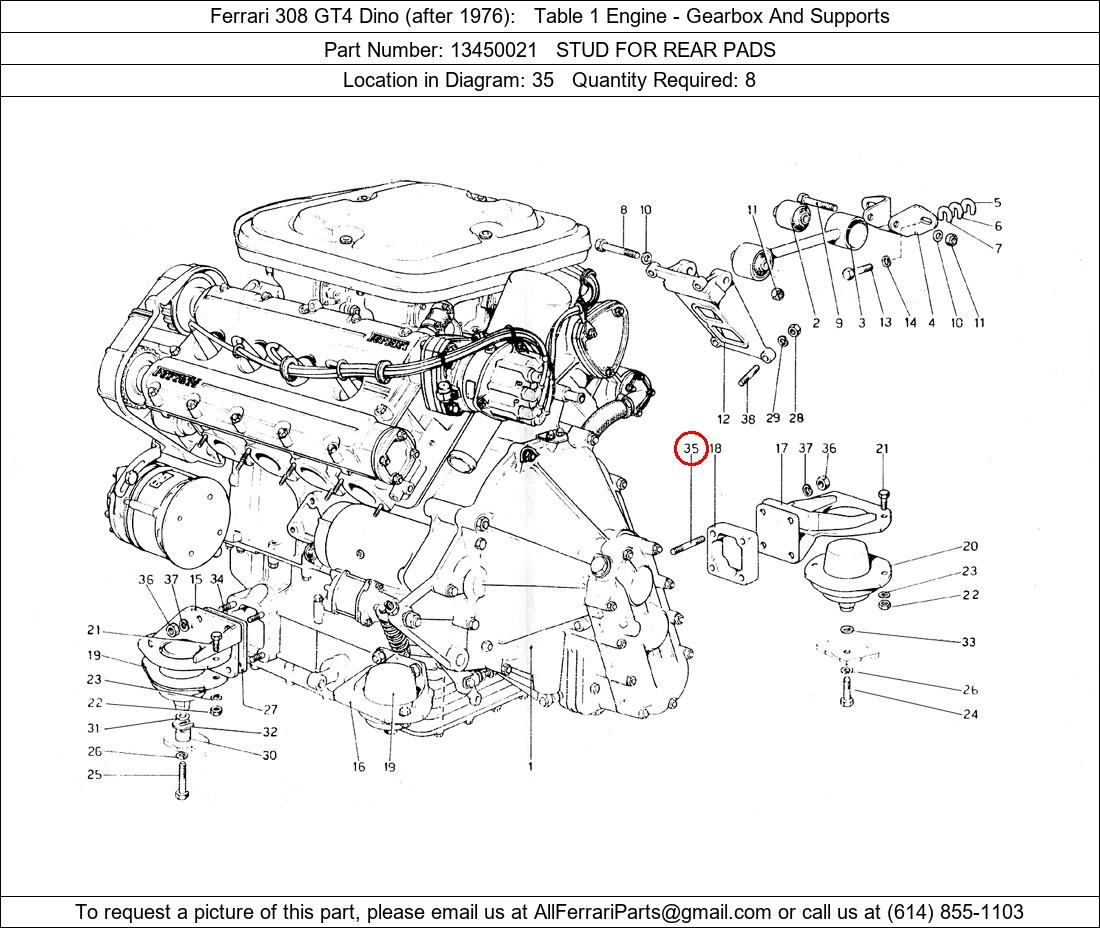 Ferrari Part 13450021