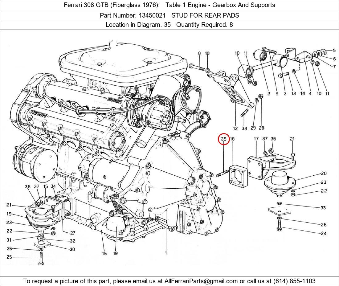 Ferrari Part 13450021