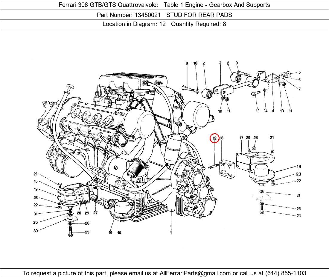 Ferrari Part 13450021