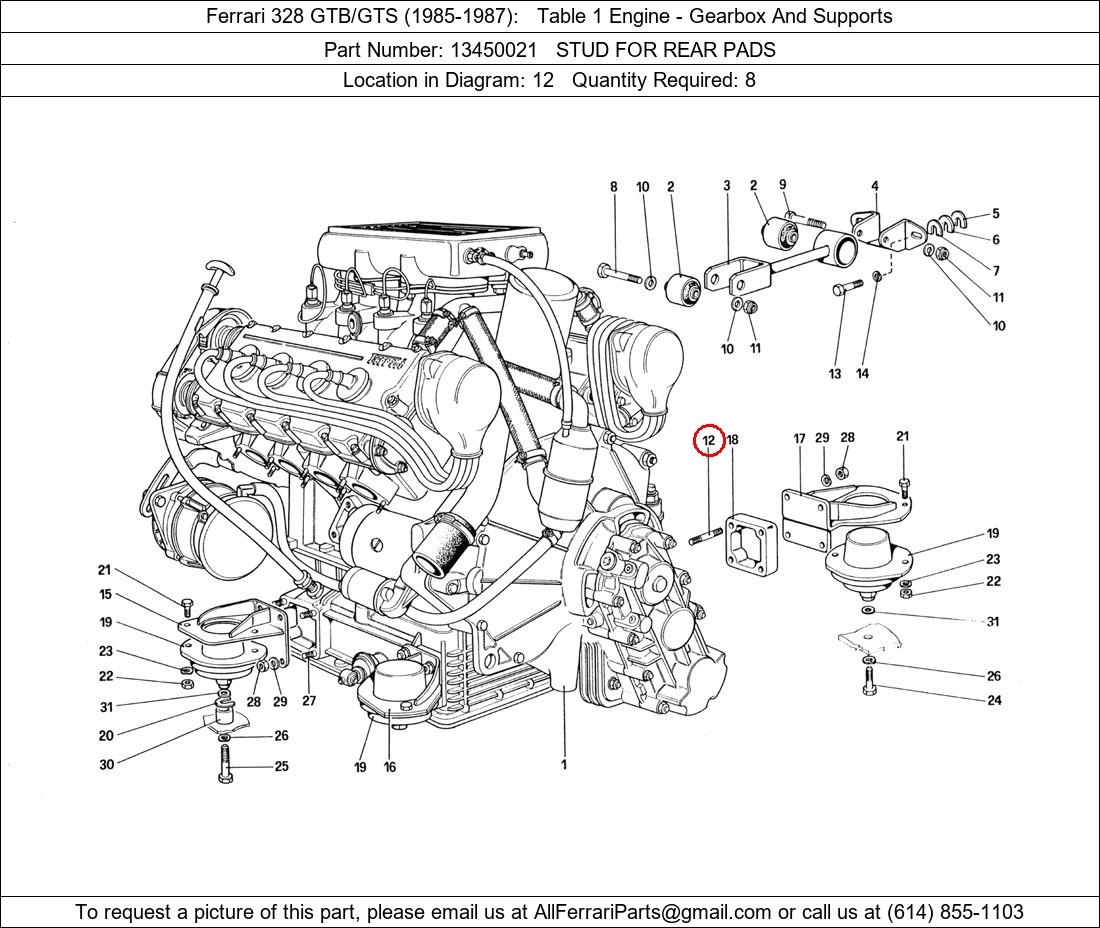 Ferrari Part 13450021