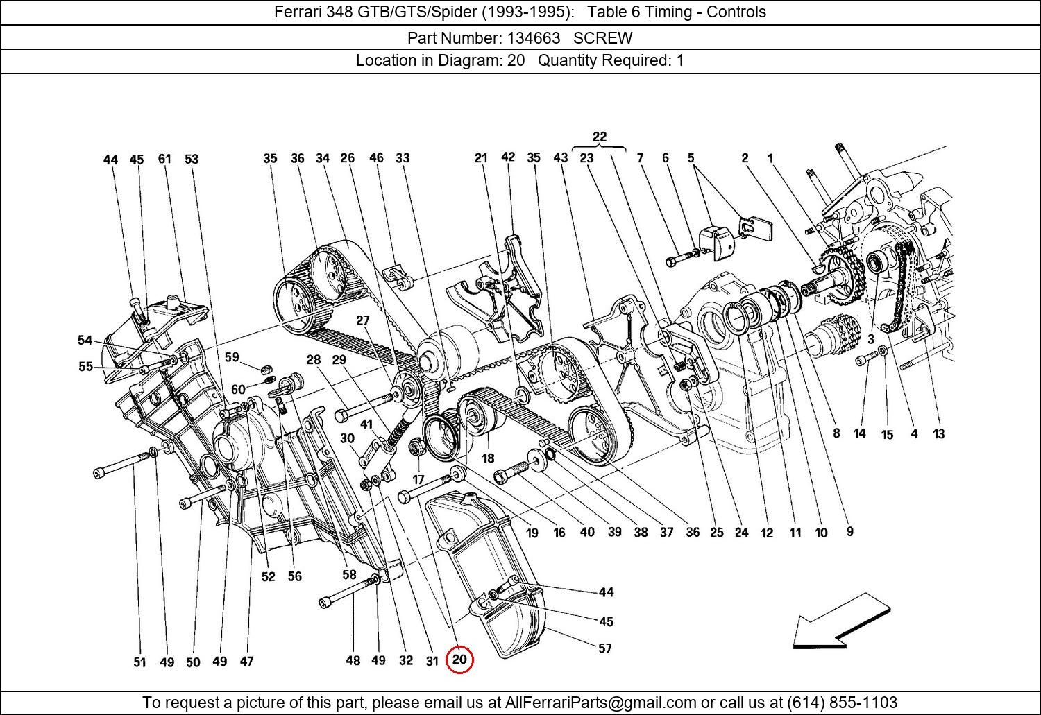 Ferrari Part 134663