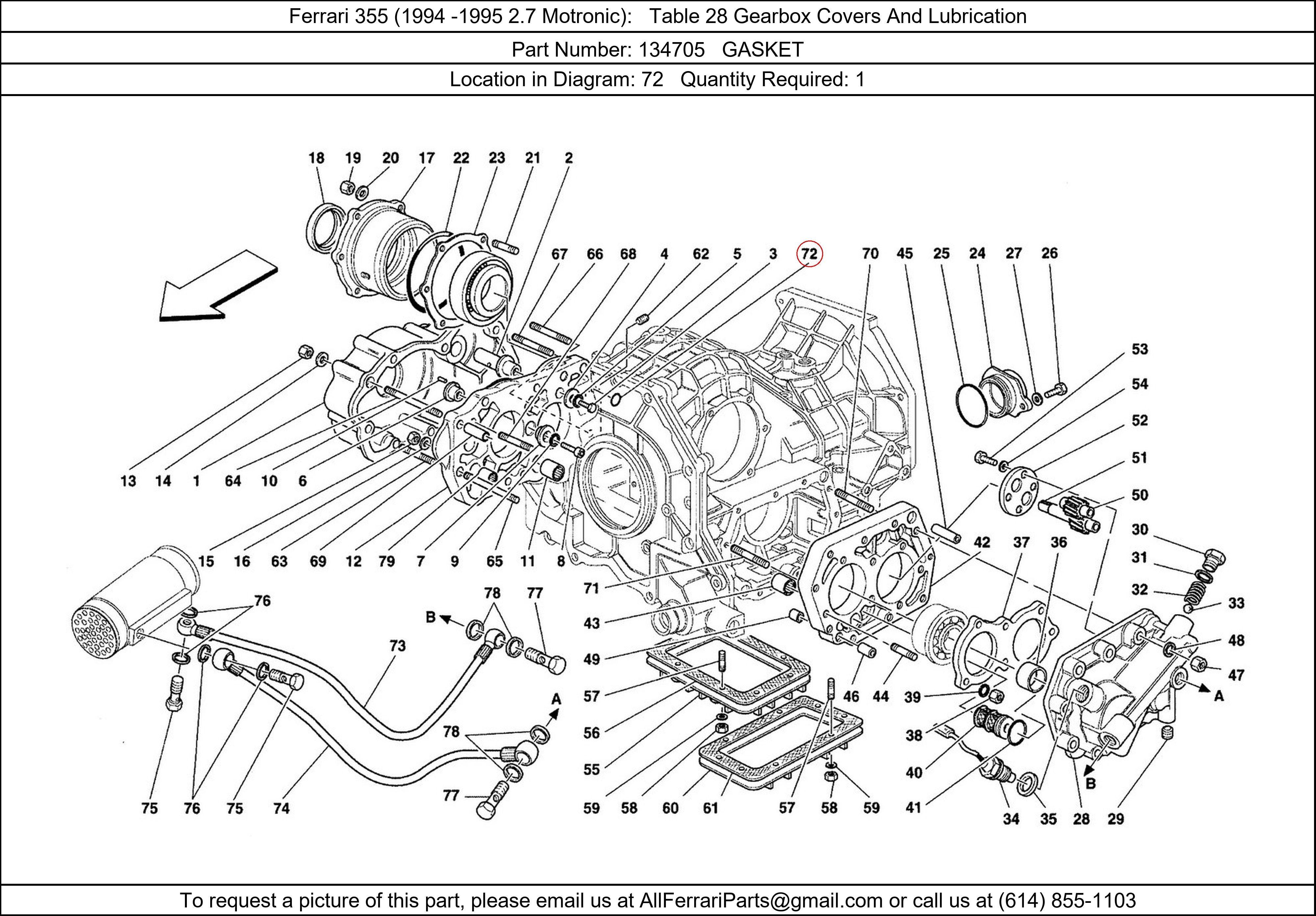 Ferrari Part 134705