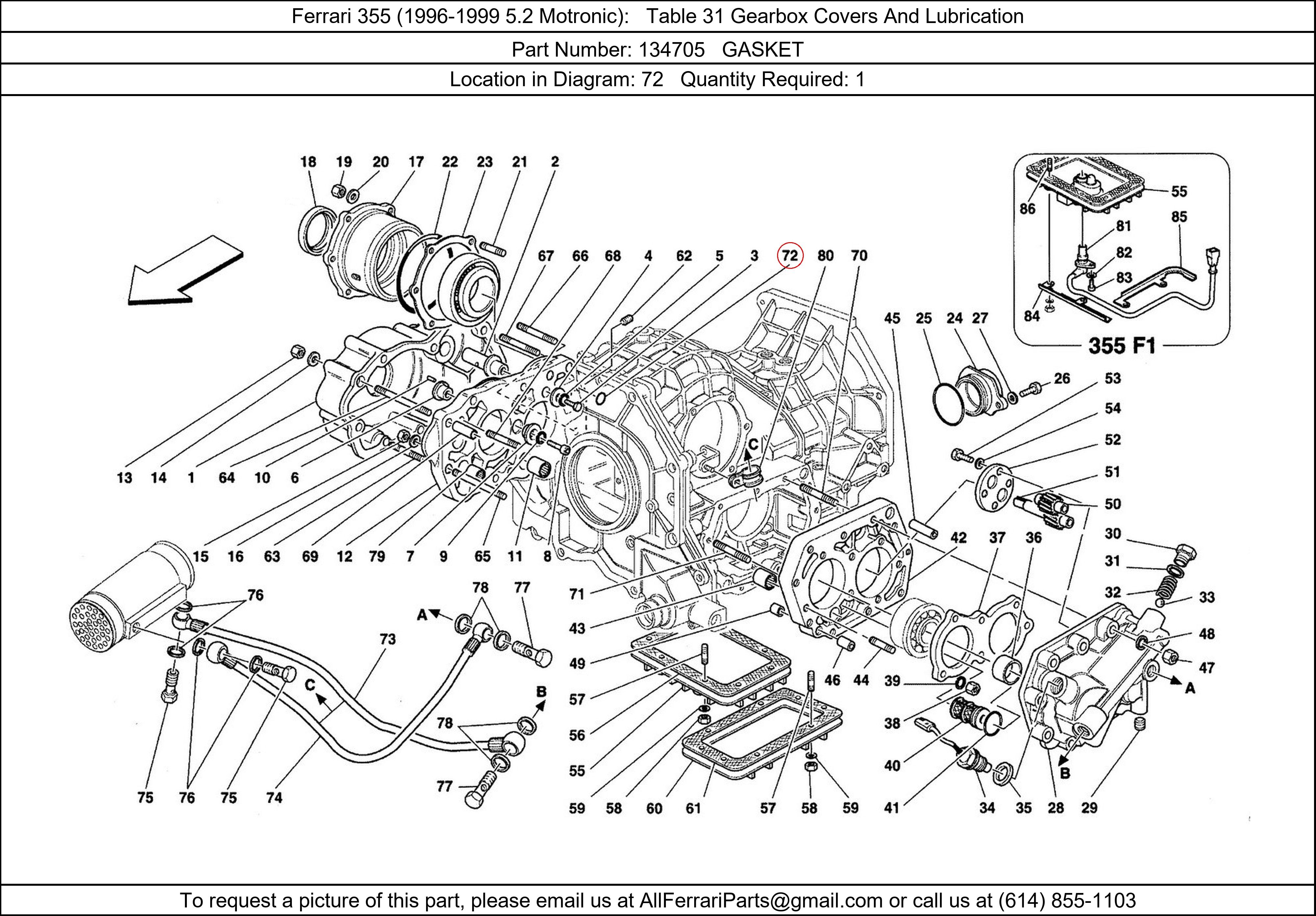 Ferrari Part 134705