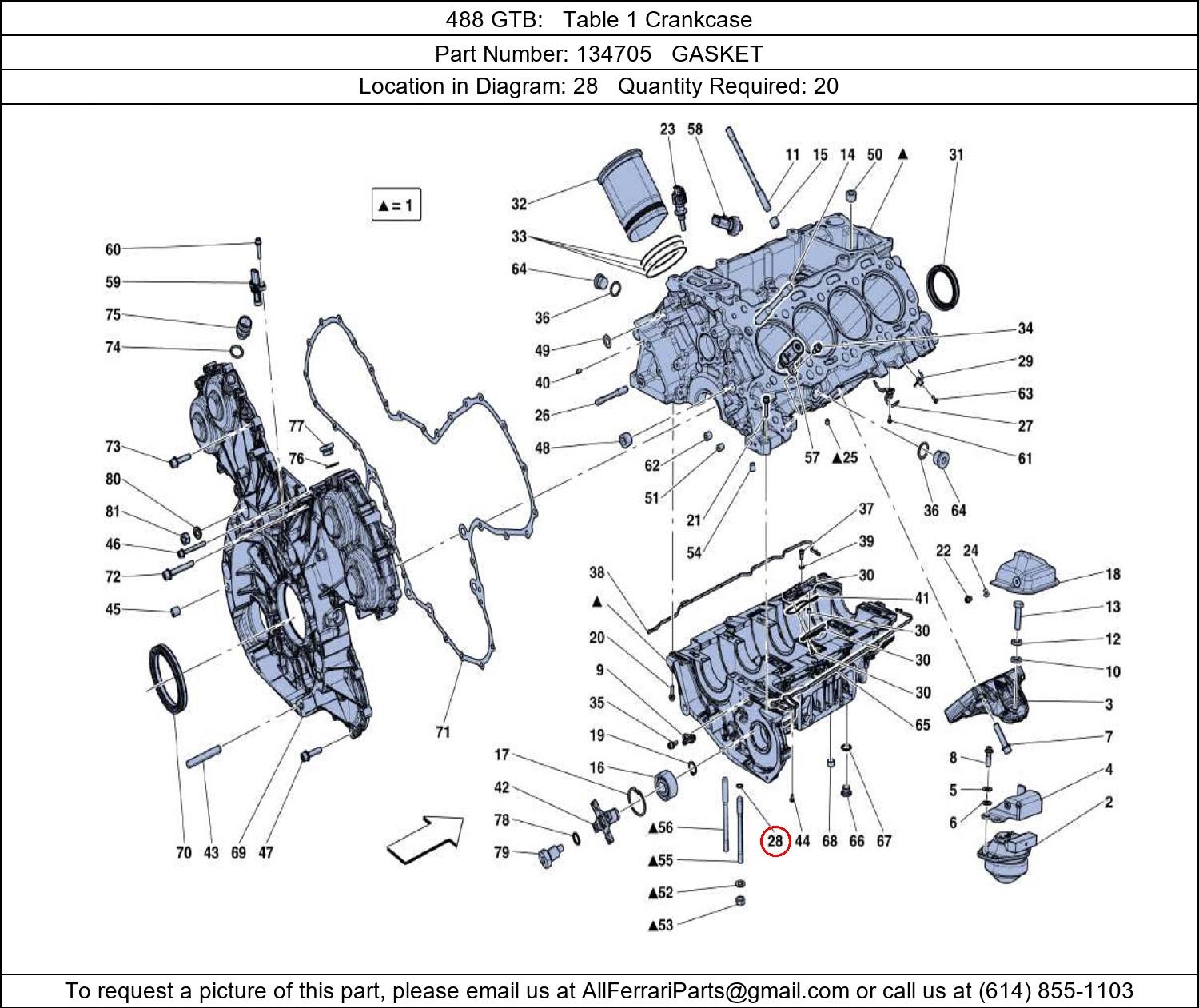 Ferrari Part 134705