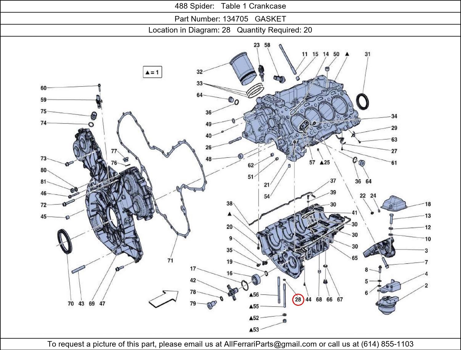 Ferrari Part 134705