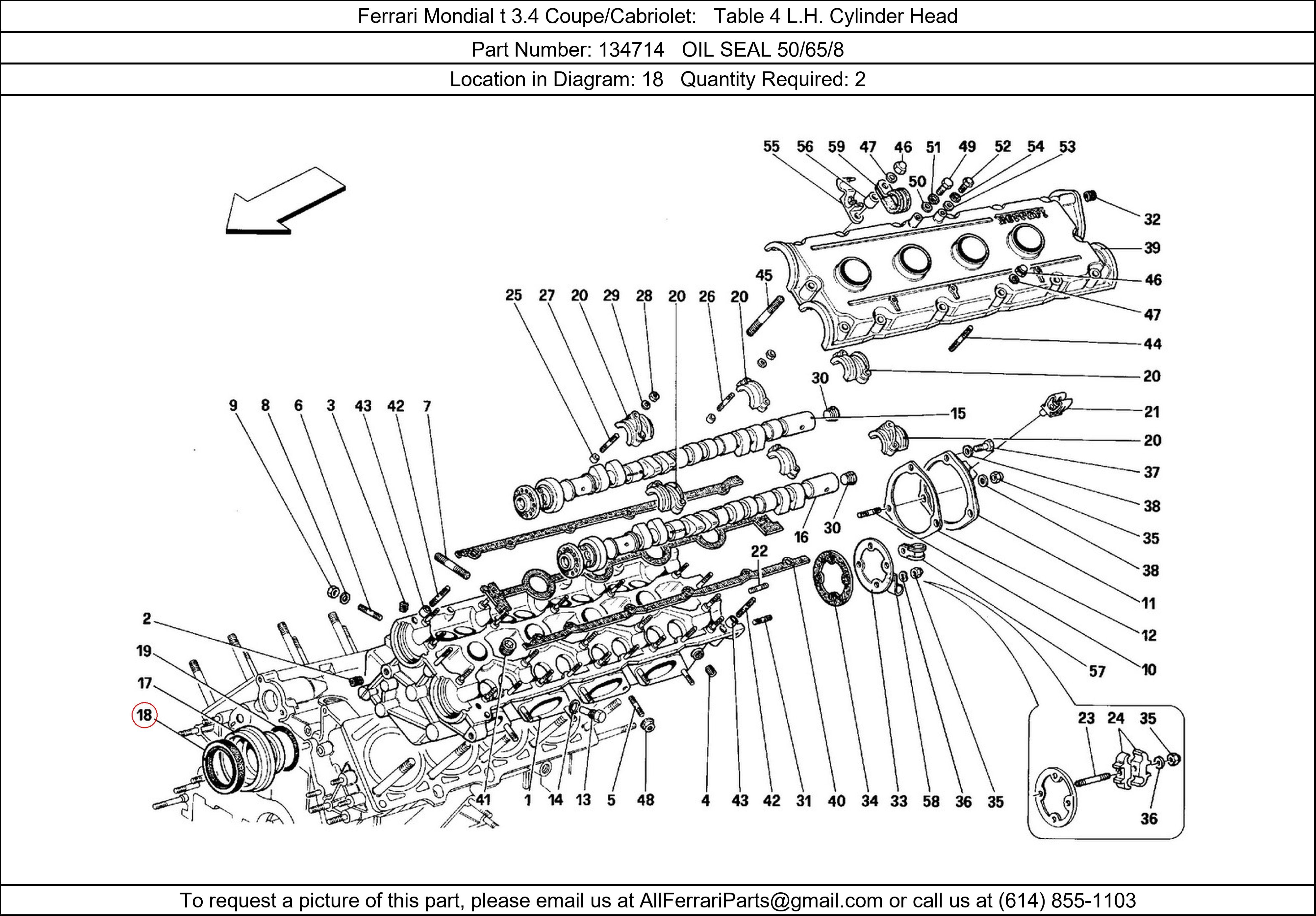 Ferrari Part 134714