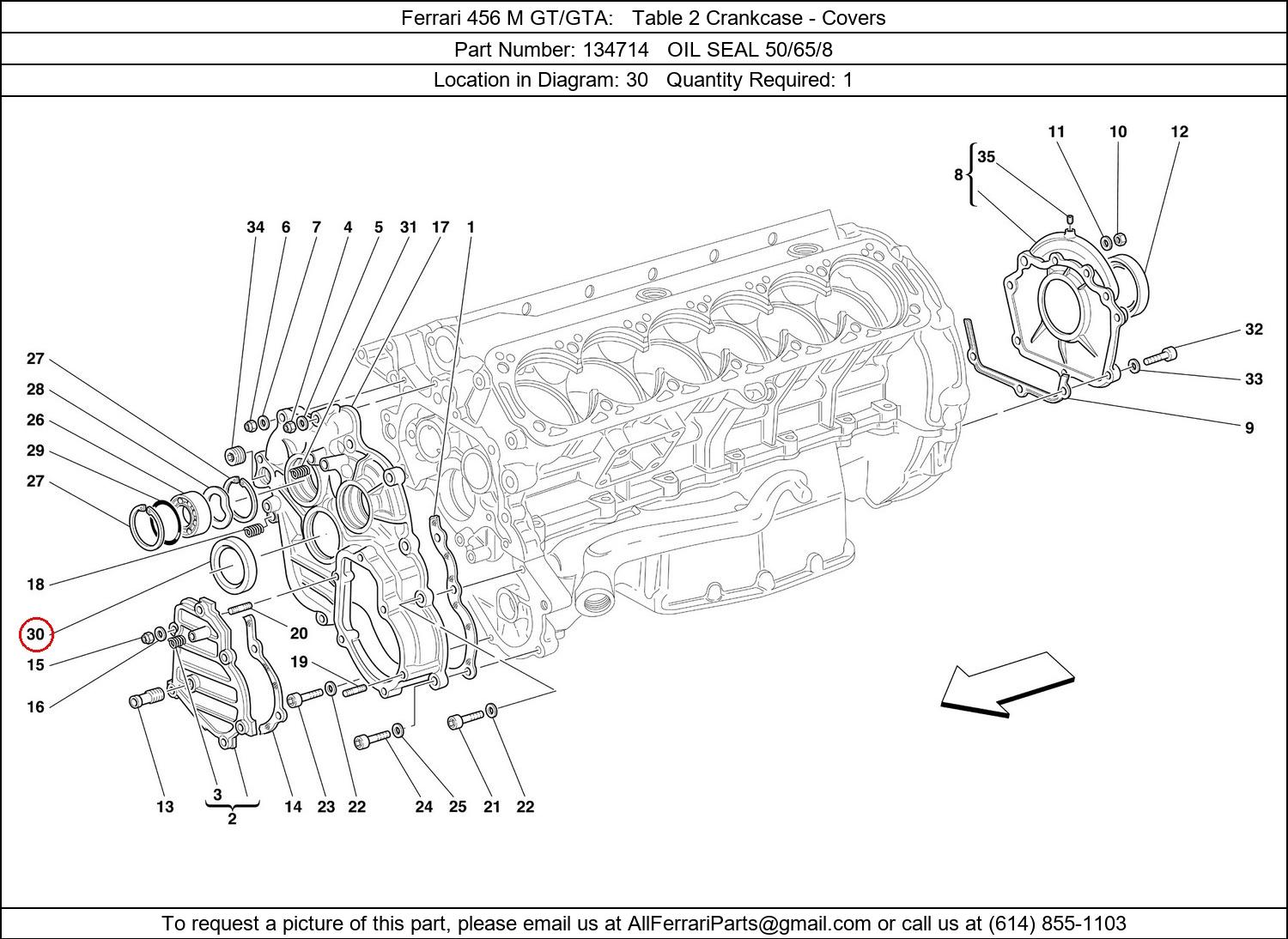 Ferrari Part 134714