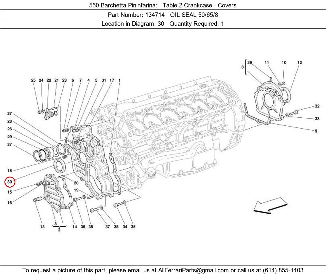 Ferrari Part 134714