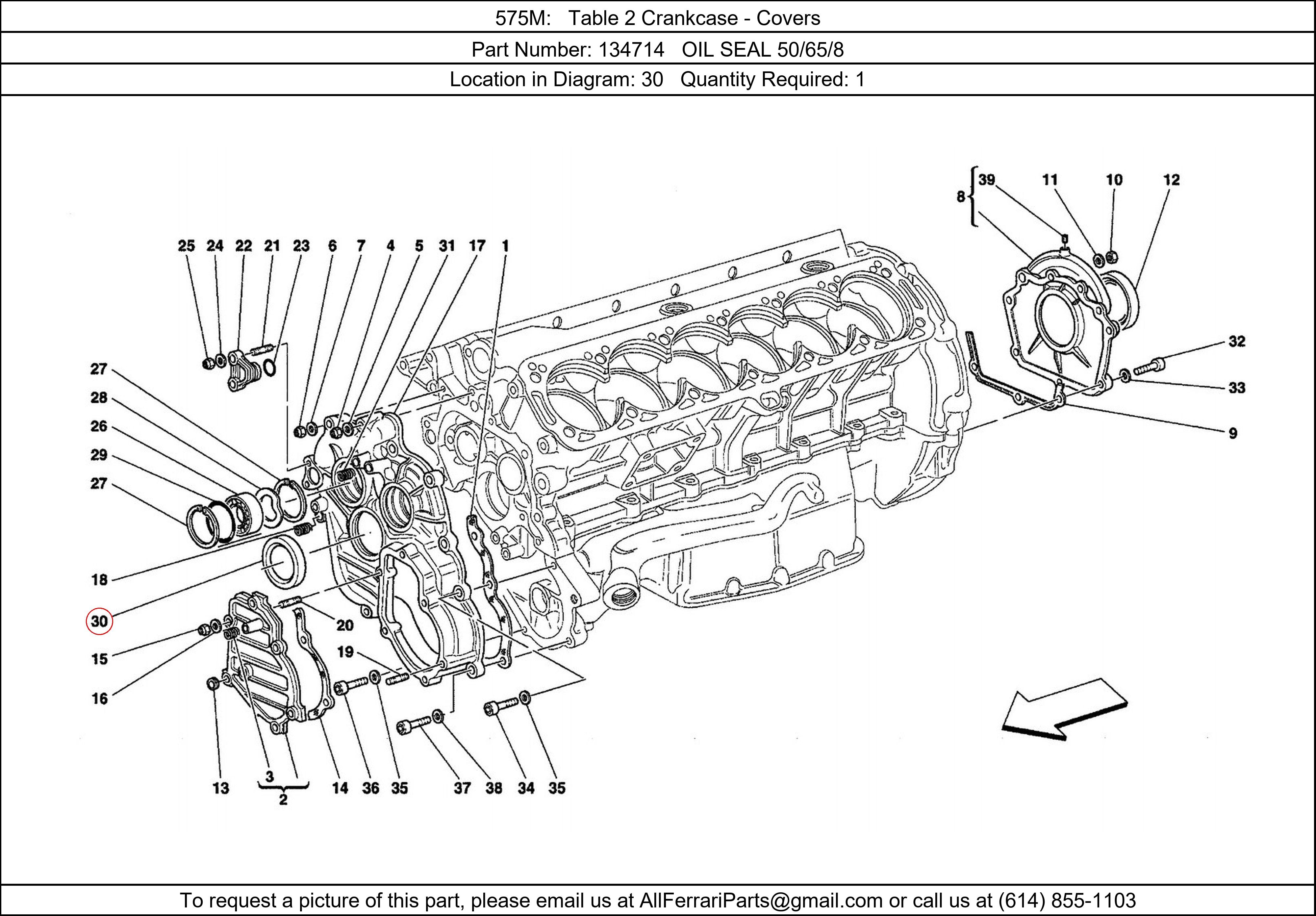 Ferrari Part 134714