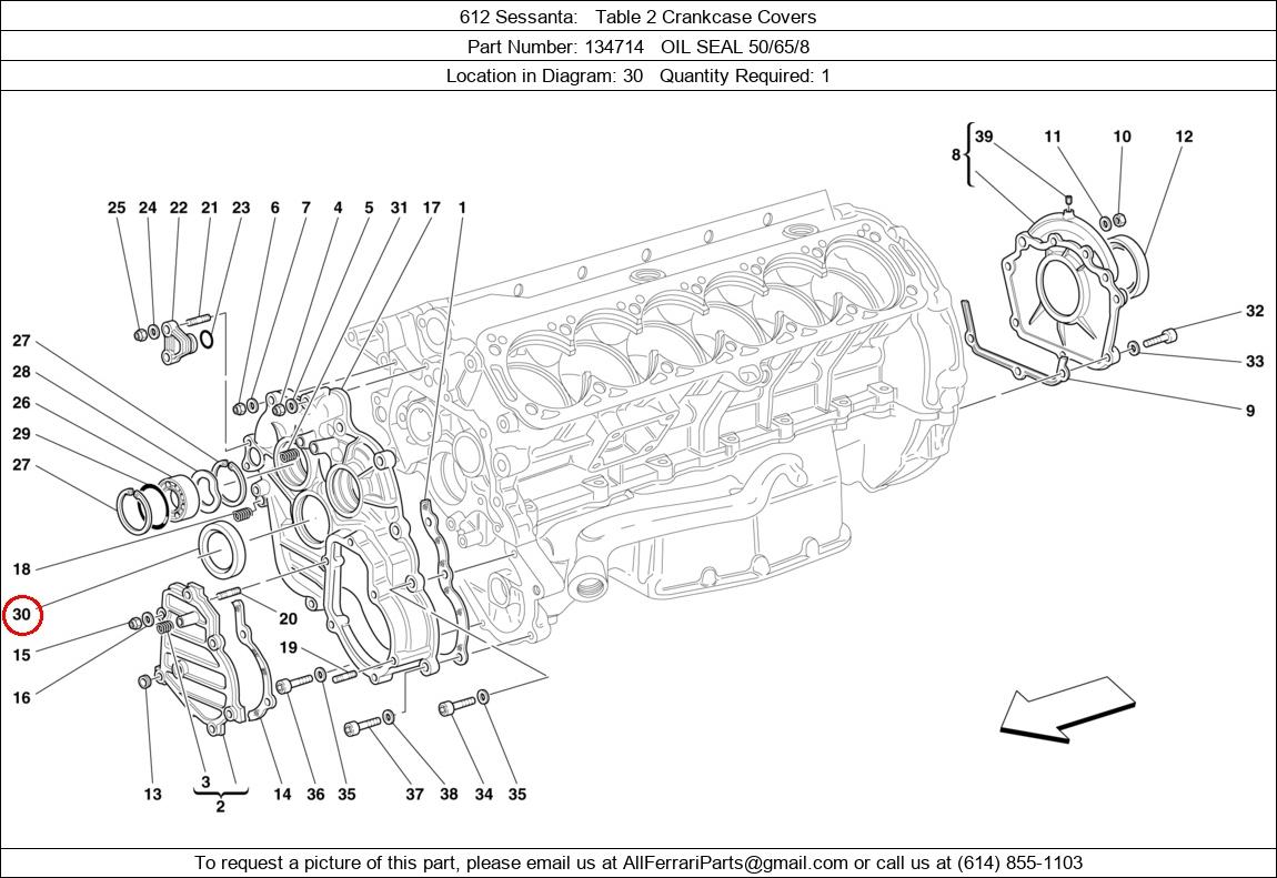 Ferrari Part 134714