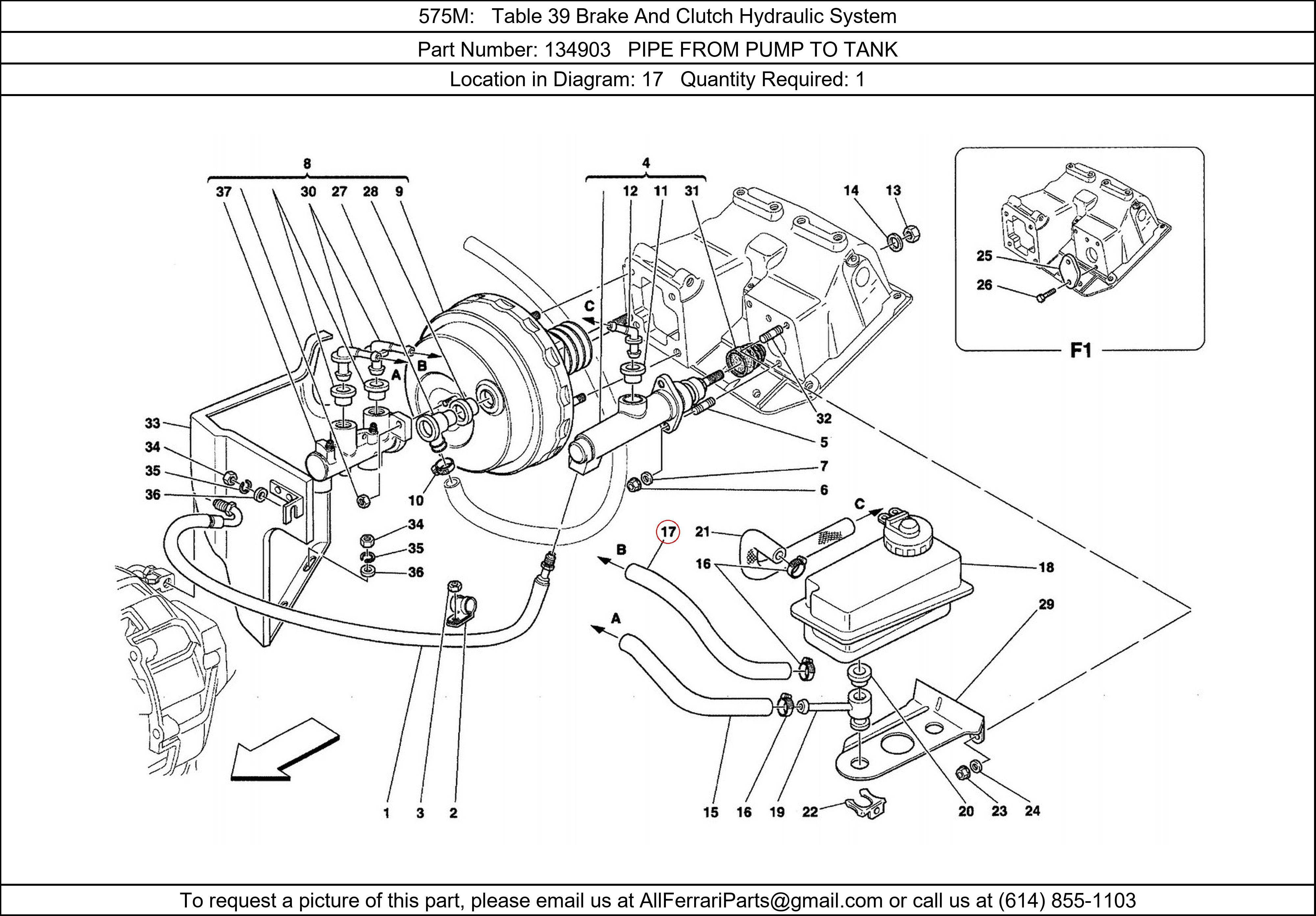 Ferrari Part 134903