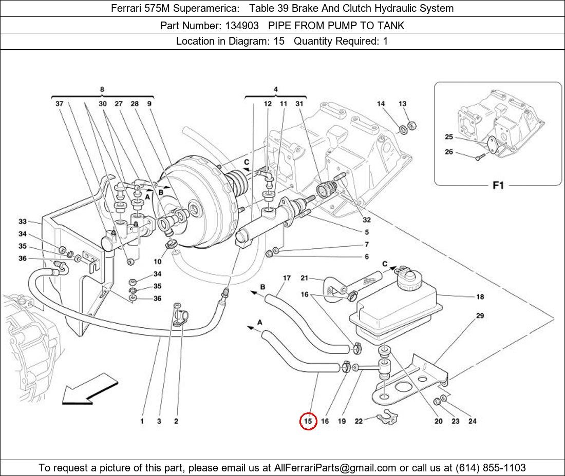 Ferrari Part 134903