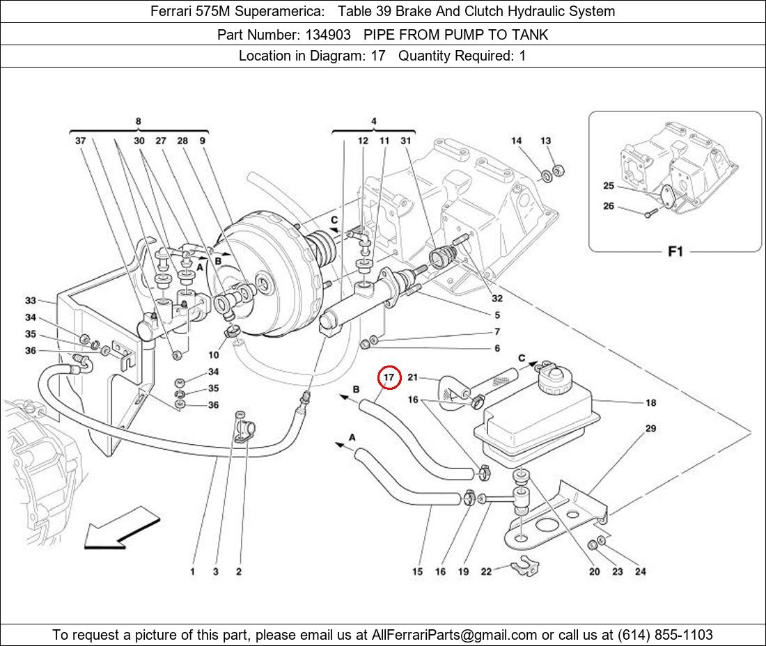 Ferrari Part 134903