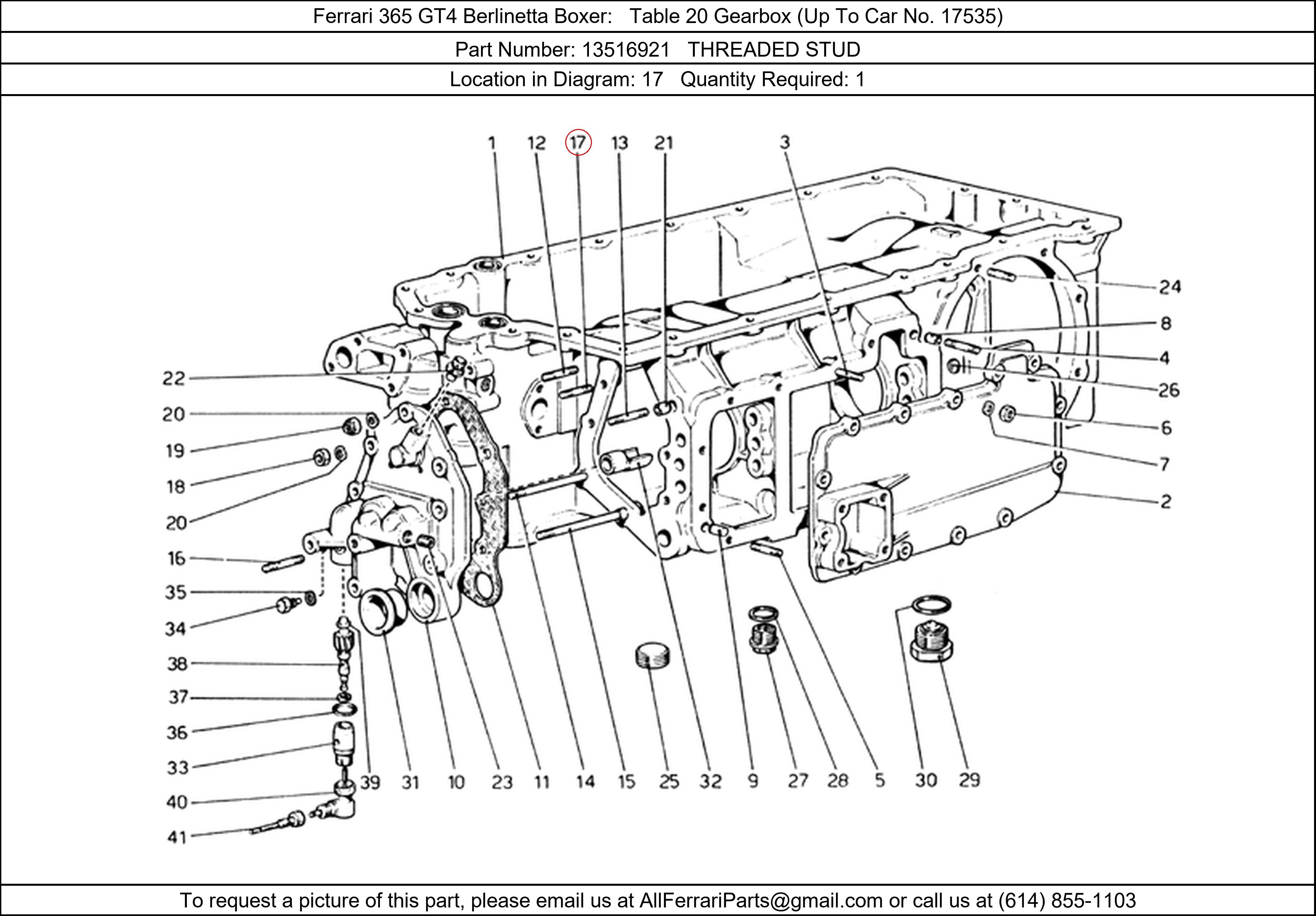 Ferrari Part 13516921